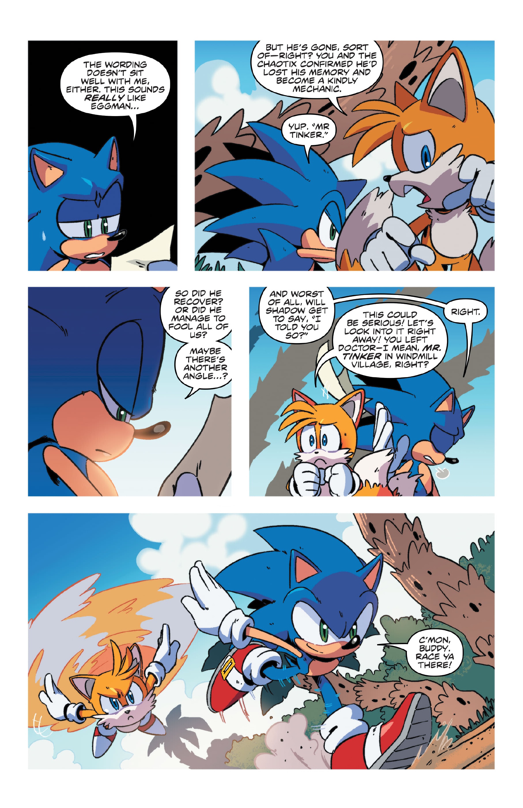 Read online Sonic the Hedgehog: Sonic & Tails: Best Buds Forever comic -  Issue # TPB - 30