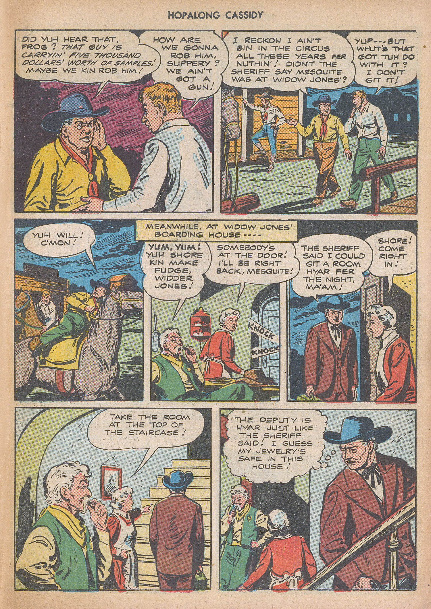 Read online Hopalong Cassidy comic -  Issue #13 - 27