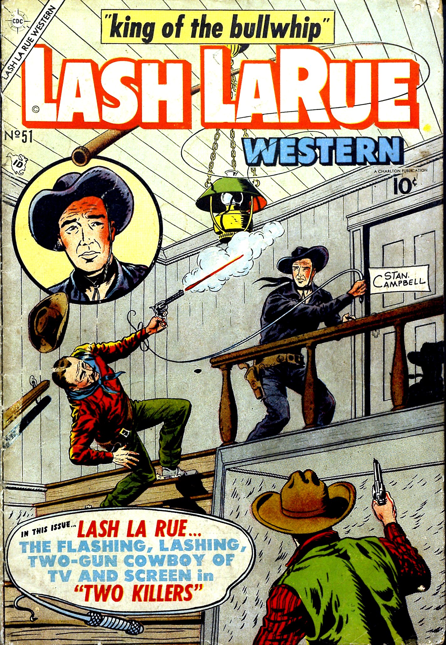 Read online Lash Larue Western (1949) comic -  Issue #51 - 1