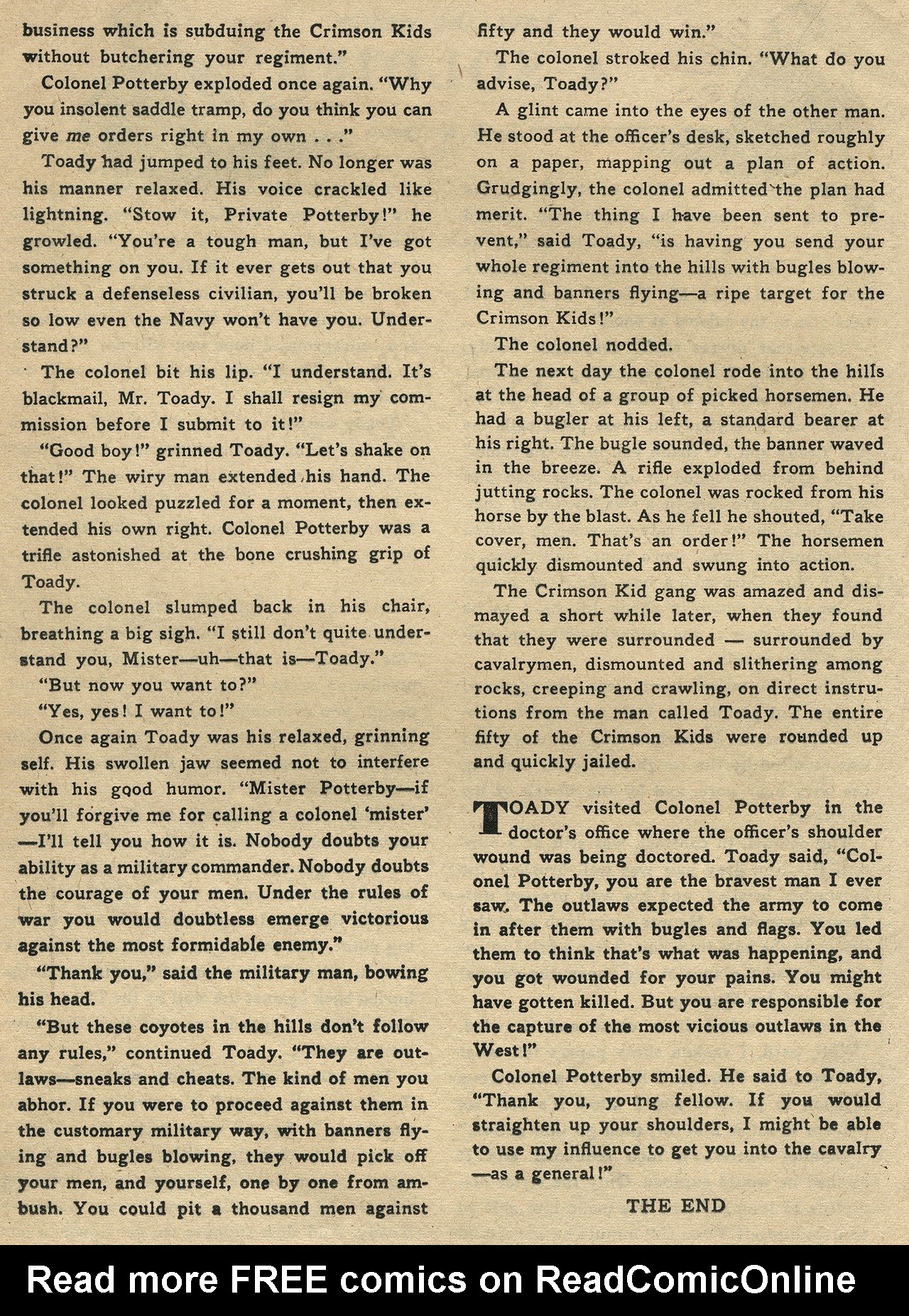Read online Lash Larue Western (1949) comic -  Issue #54 - 16