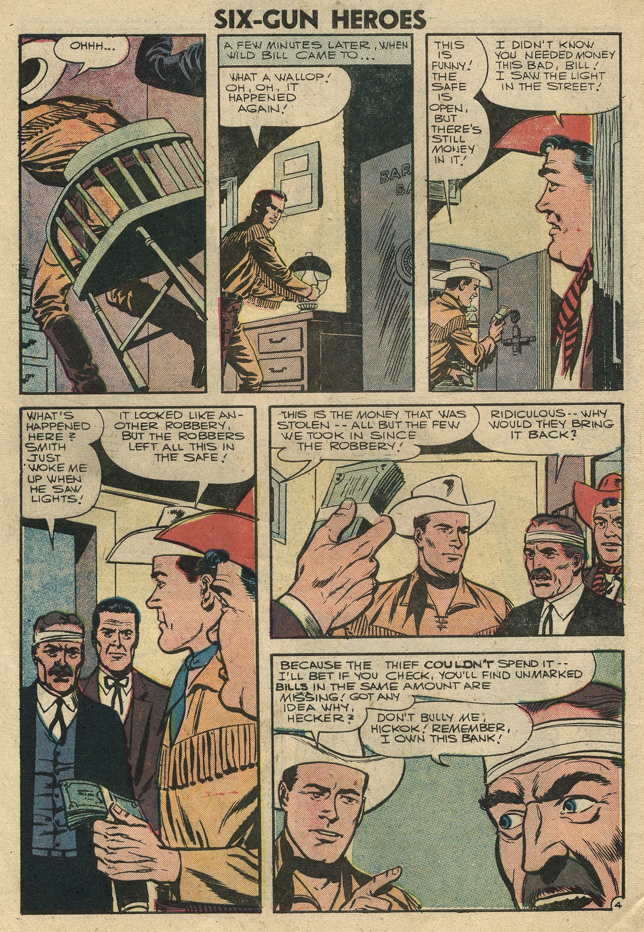 Read online Six-Gun Heroes comic -  Issue #39 - 6