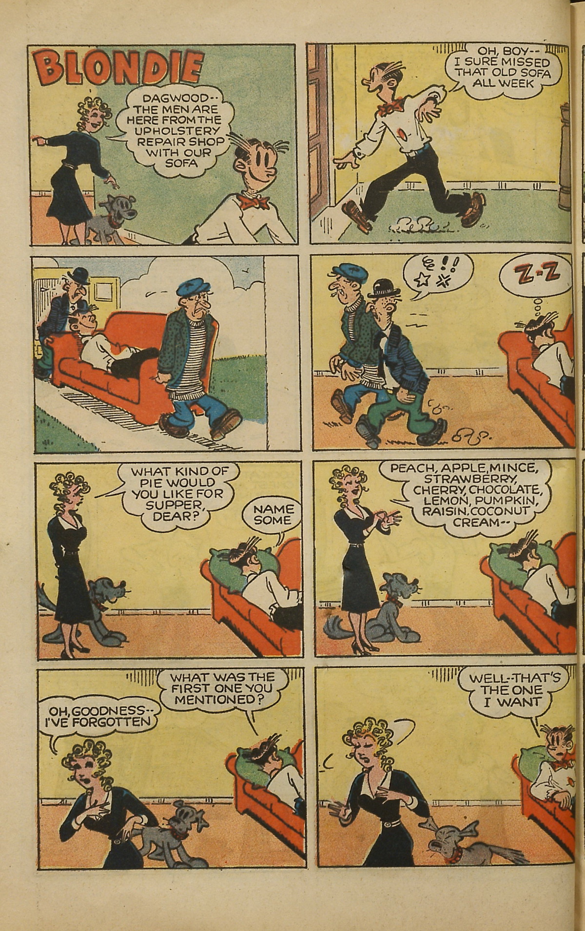 Read online Blondie Comics (1960) comic -  Issue #159 - 28