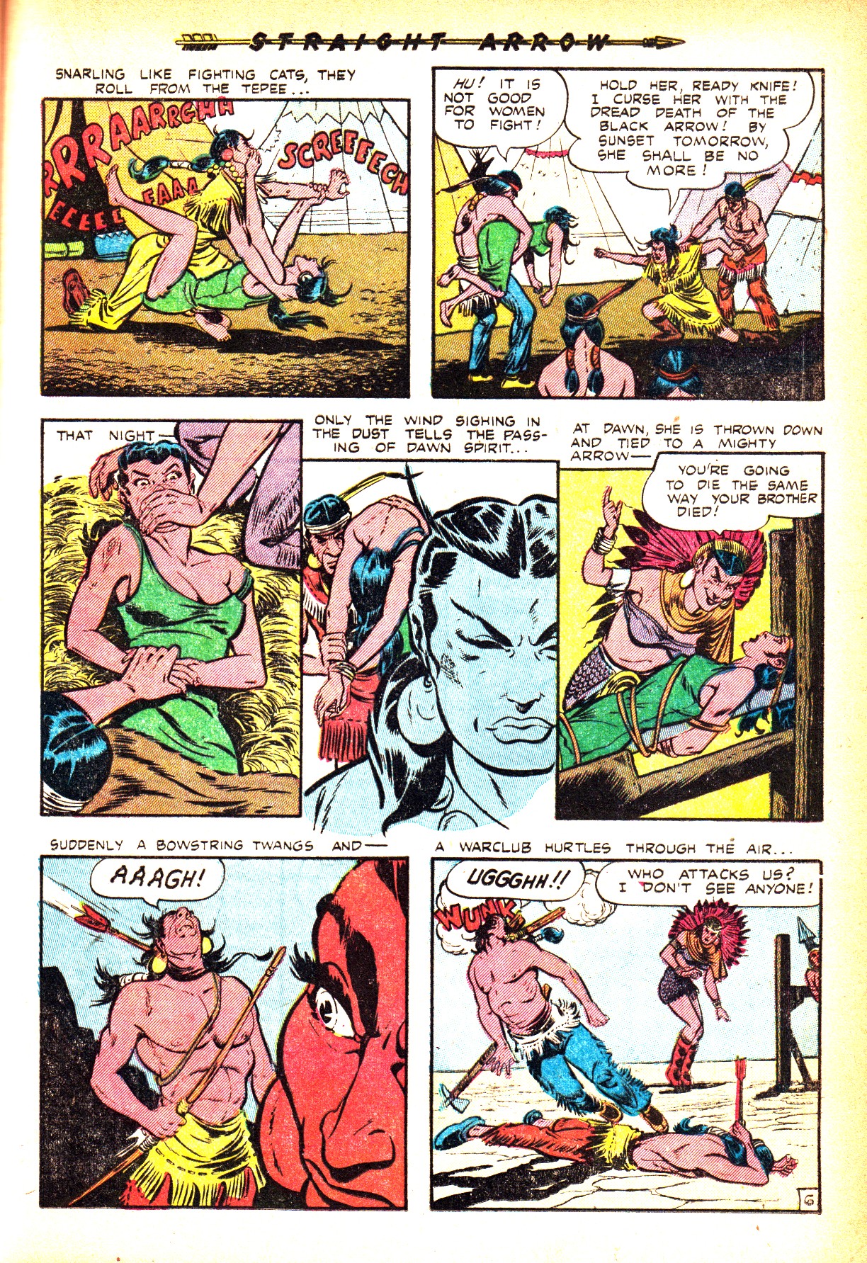 Read online Straight Arrow comic -  Issue #30 - 25