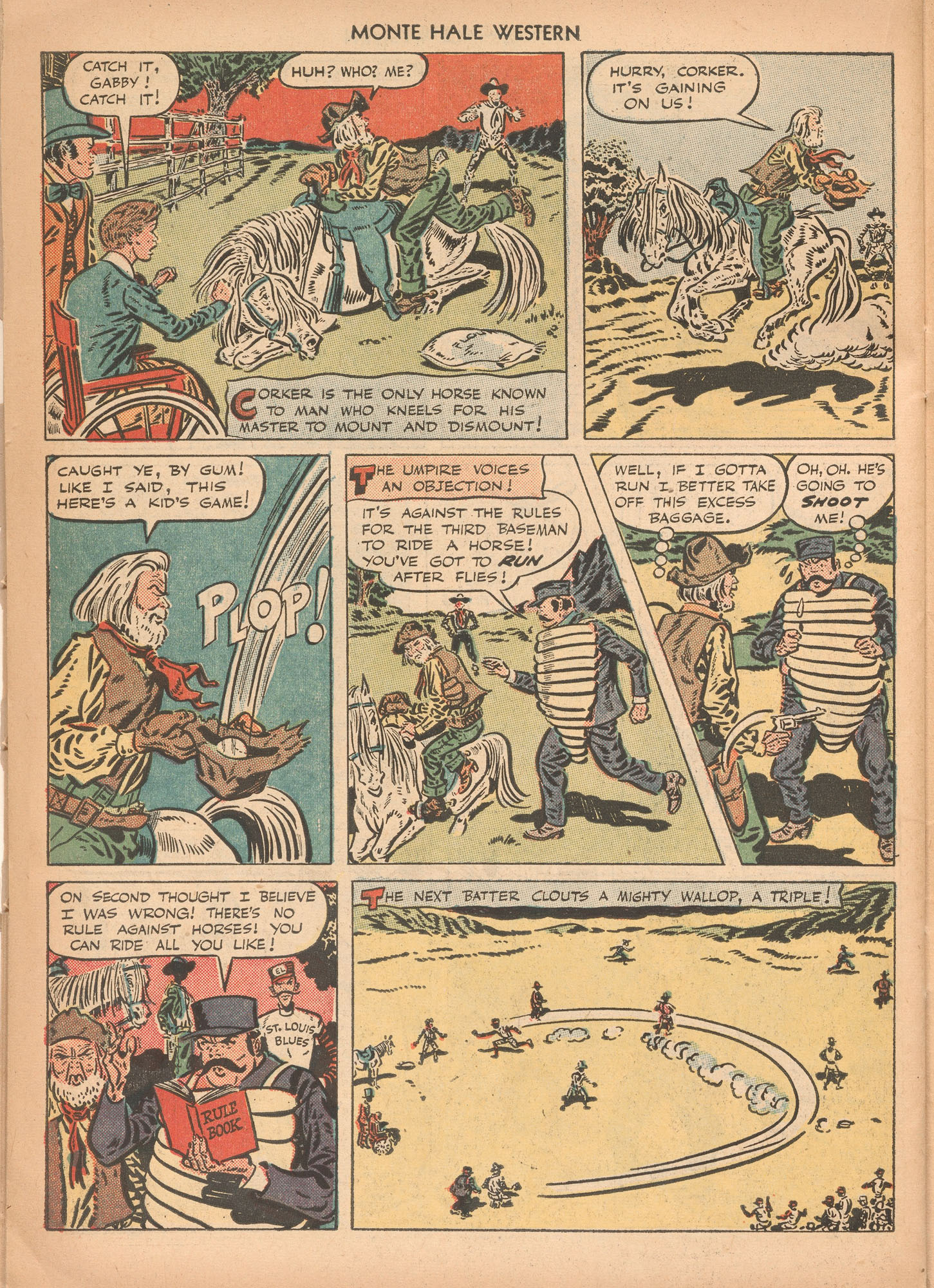 Read online Monte Hale Western comic -  Issue #43 - 38