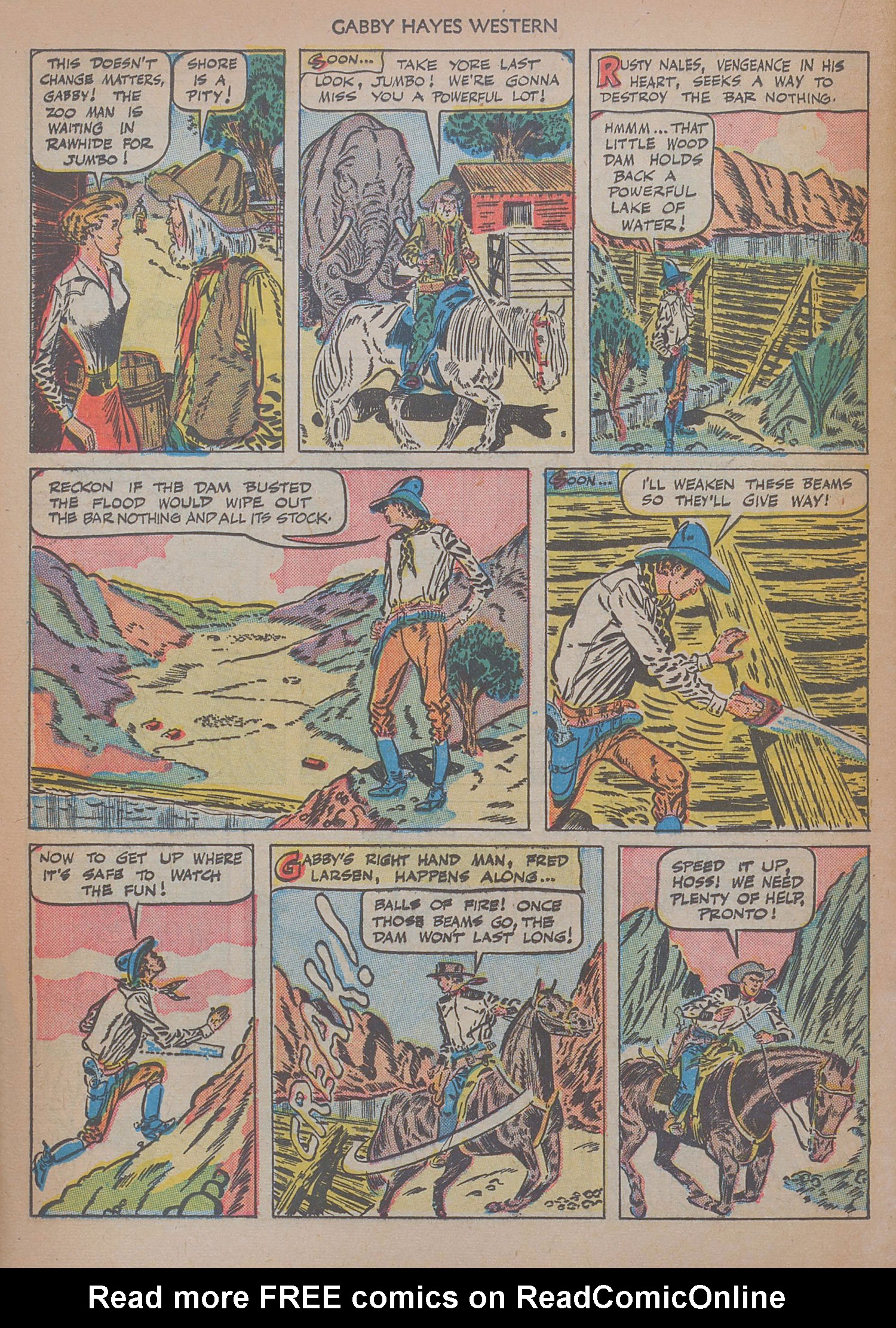 Read online Gabby Hayes Western comic -  Issue #15 - 20