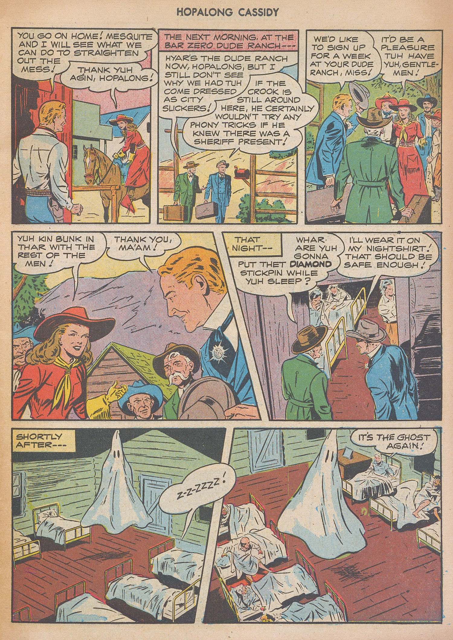 Read online Hopalong Cassidy comic -  Issue #18 - 19