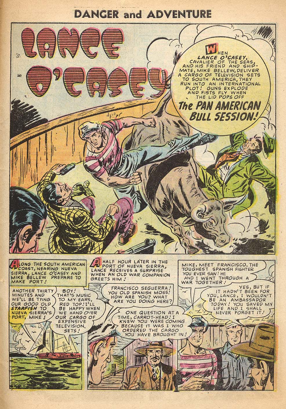 Read online Danger and Adventure comic -  Issue #26 - 27