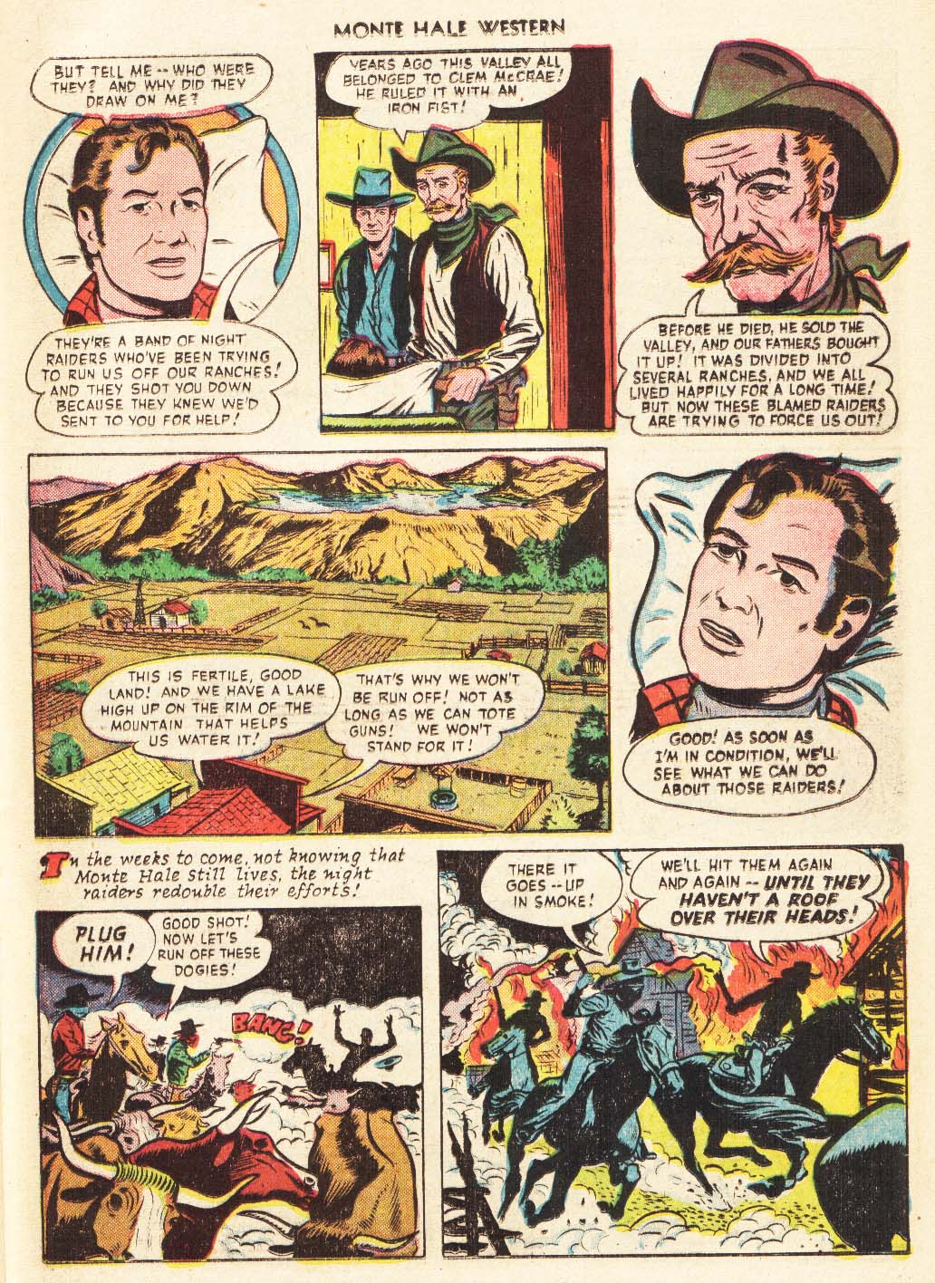 Read online Monte Hale Western comic -  Issue #56 - 28