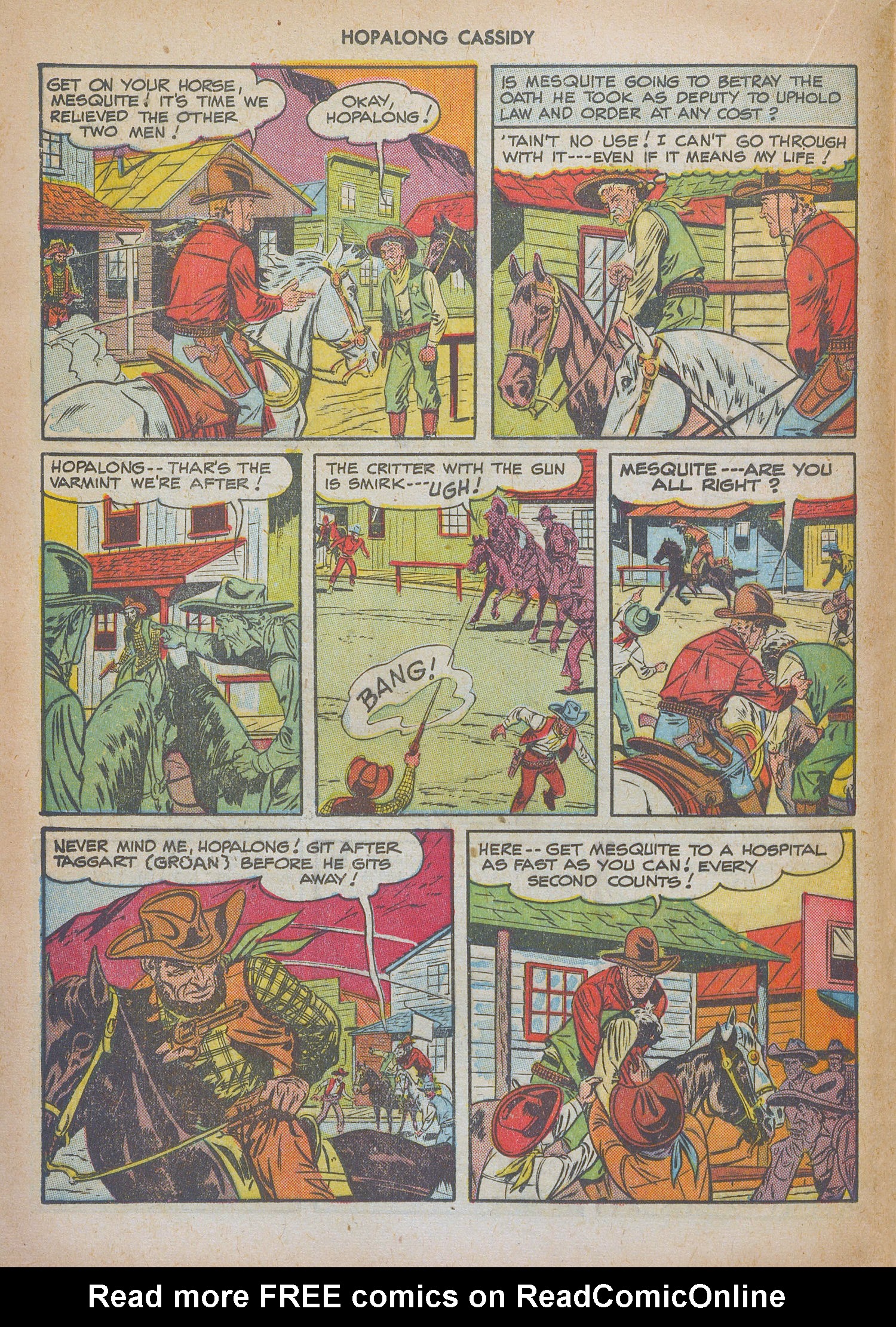 Read online Hopalong Cassidy comic -  Issue #28 - 18