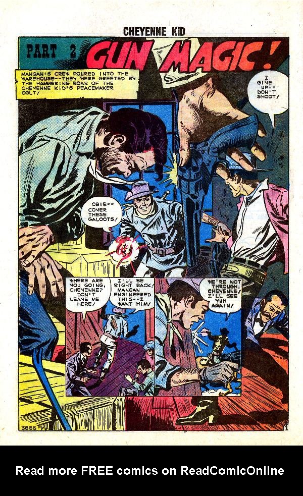 Read online Cheyenne Kid comic -  Issue #17 - 13