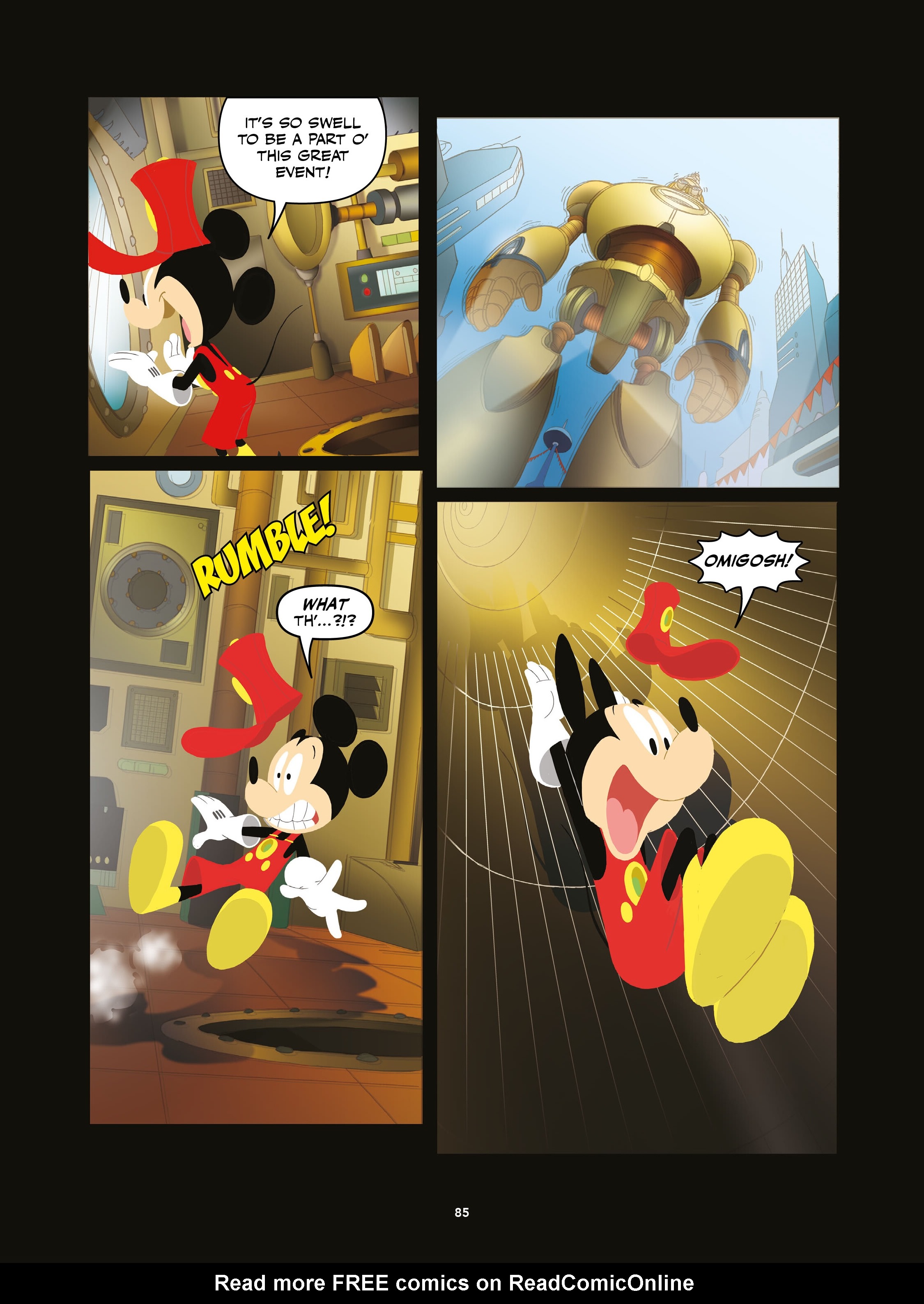 Read online Disney Once Upon a Mouse… In the Future comic -  Issue # TPB (Part 1) - 86