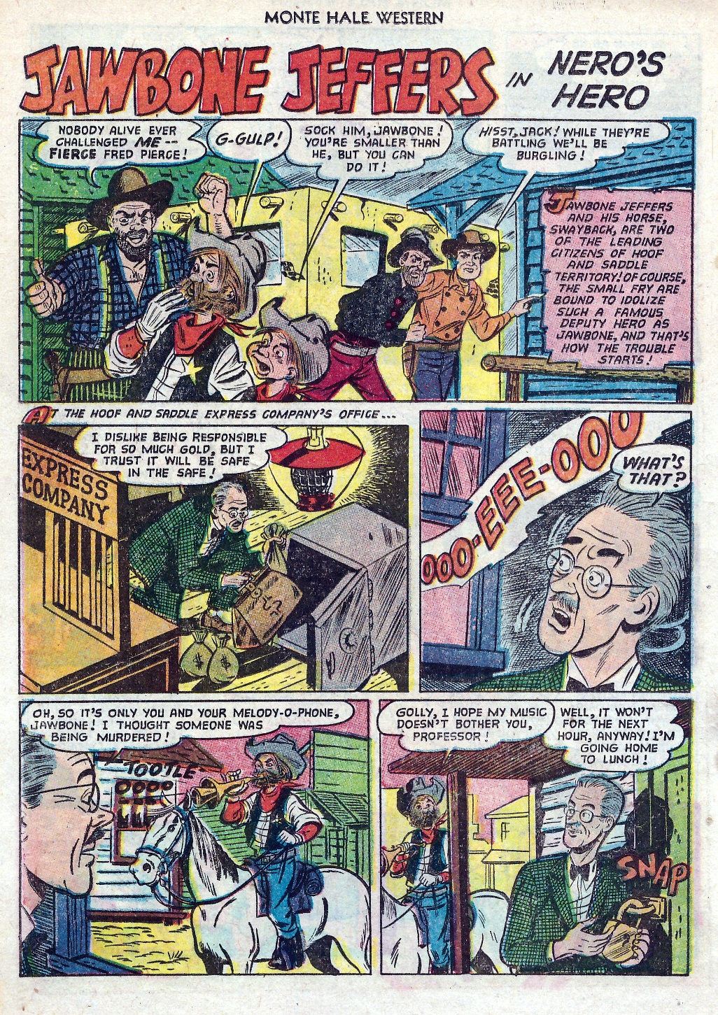 Read online Monte Hale Western comic -  Issue #82 - 22
