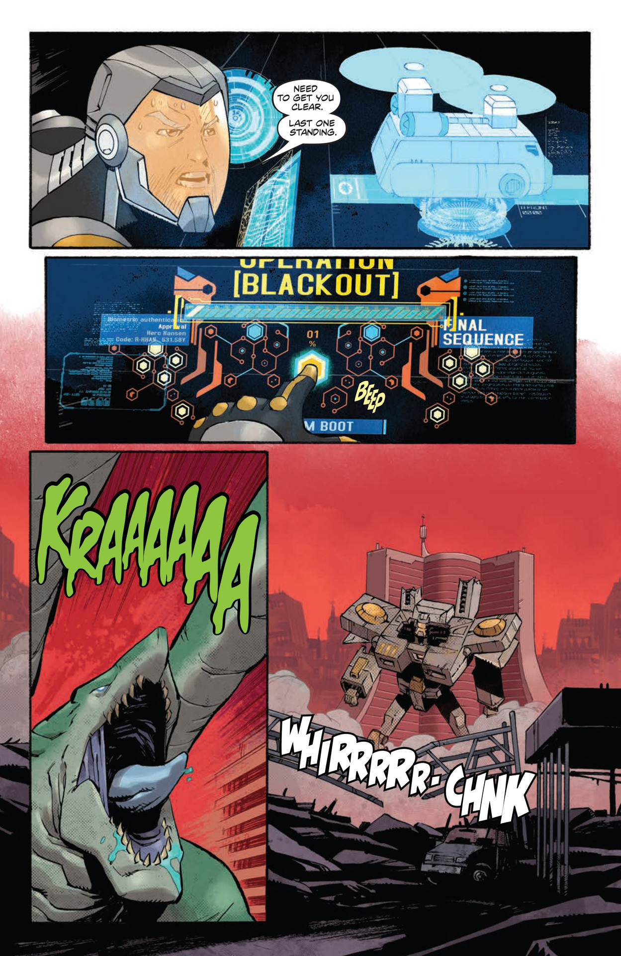 Read online Pacific Rim: Blackout comic -  Issue # TPB - 87