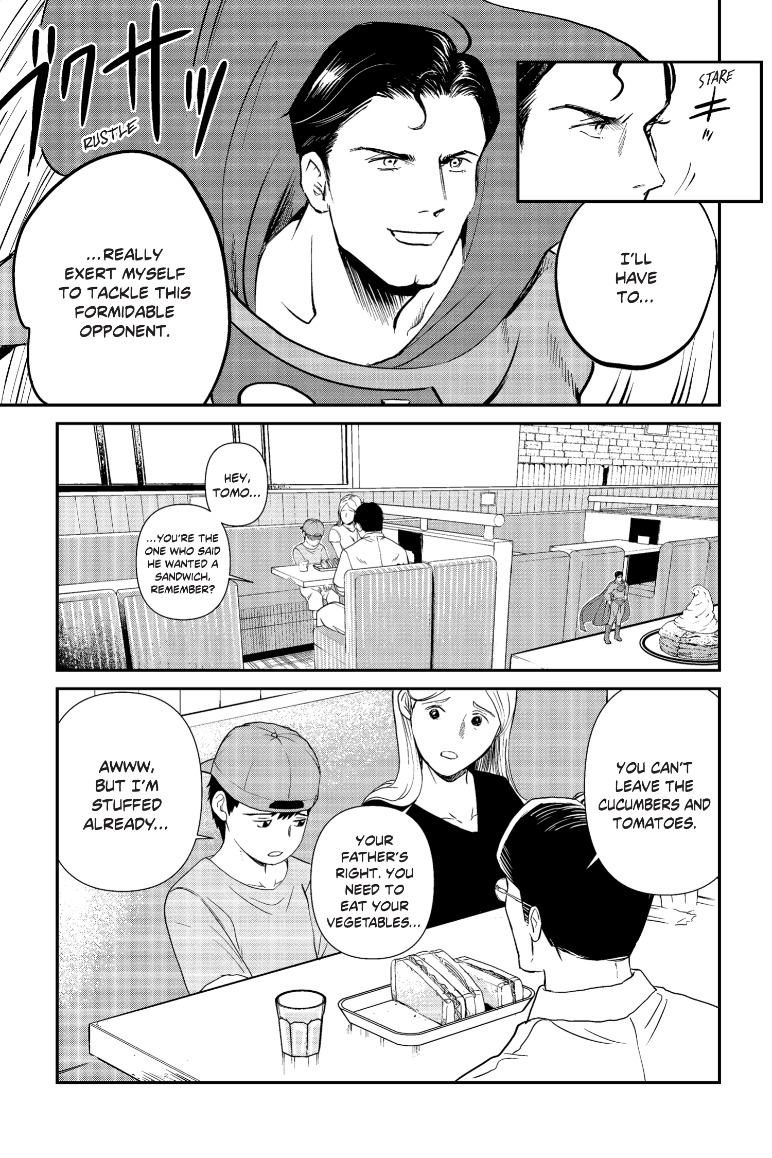 Read online Superman vs. Meshi comic -  Issue #12 - 17