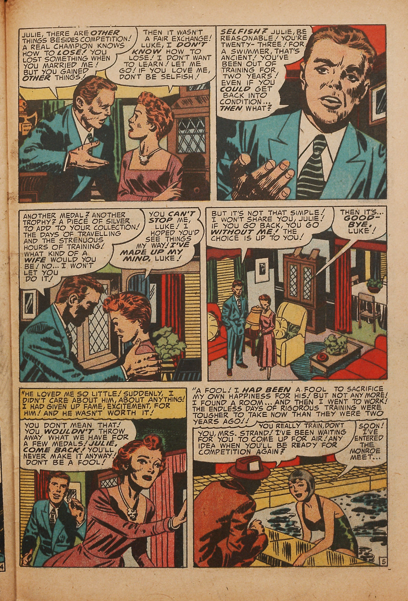 Read online Young Love (1949) comic -  Issue #44 - 29