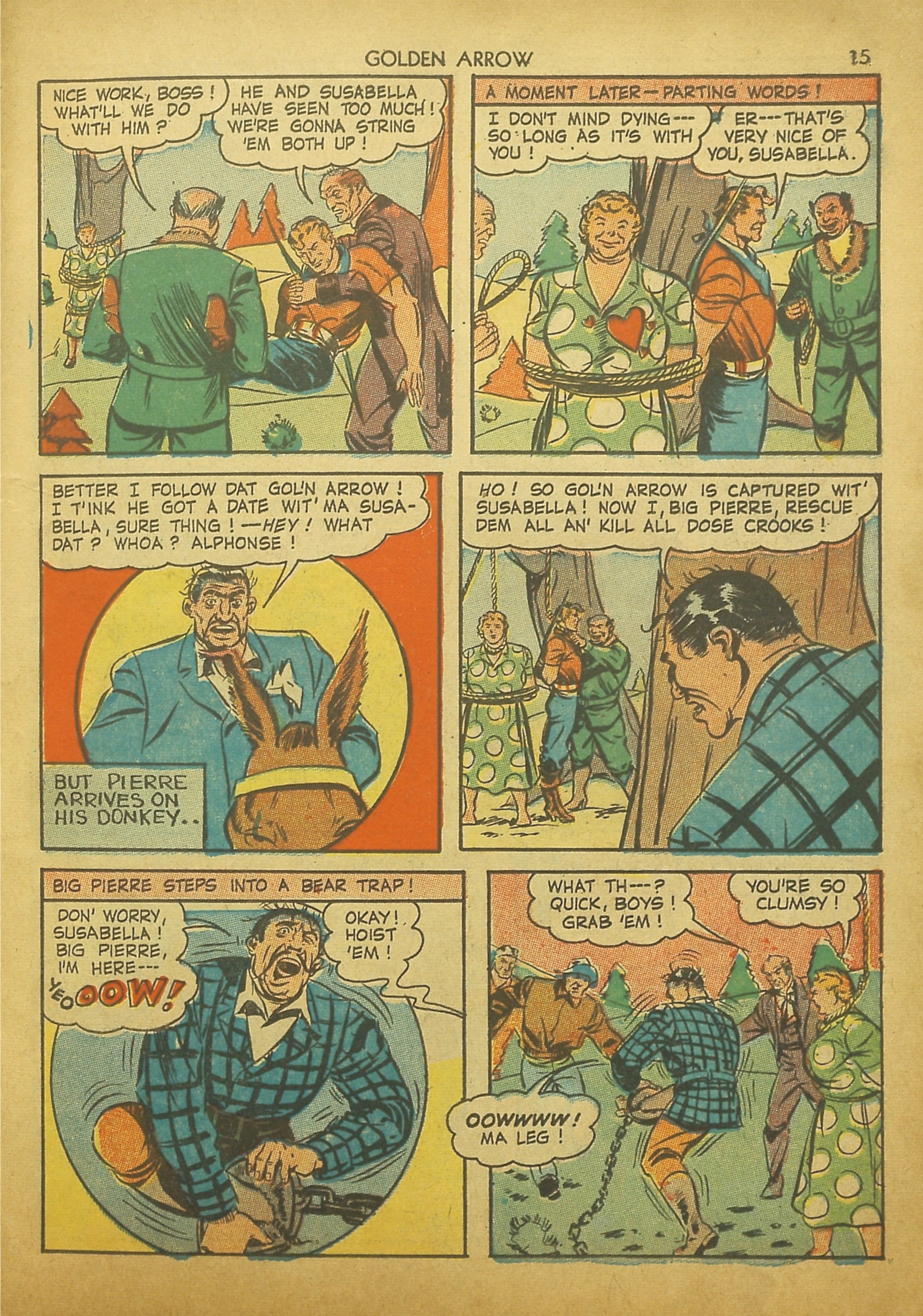 Read online Golden Arrow comic -  Issue #2 - 15