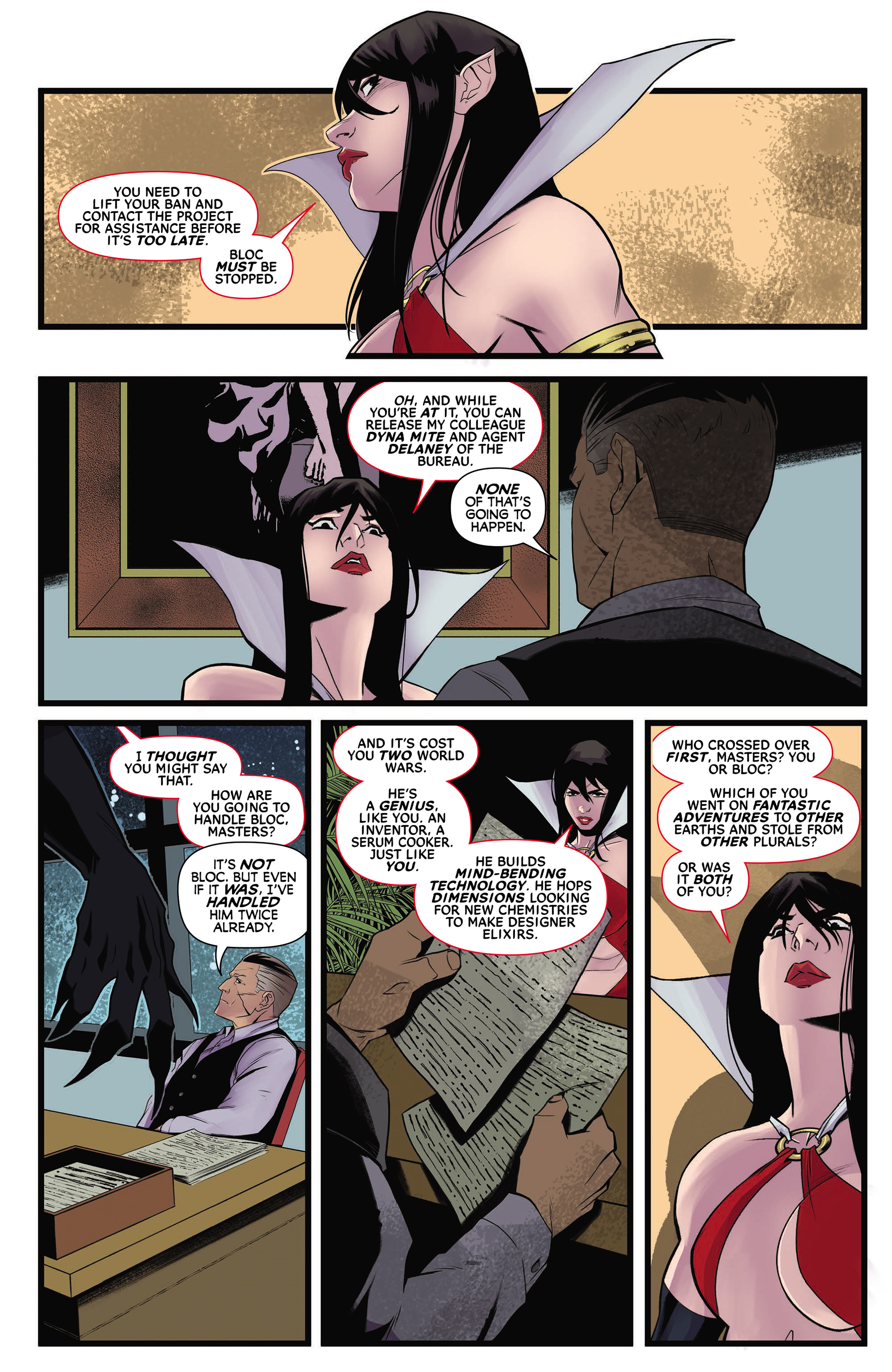 Read online Vampirella Versus The Superpowers comic -  Issue #6 - 18