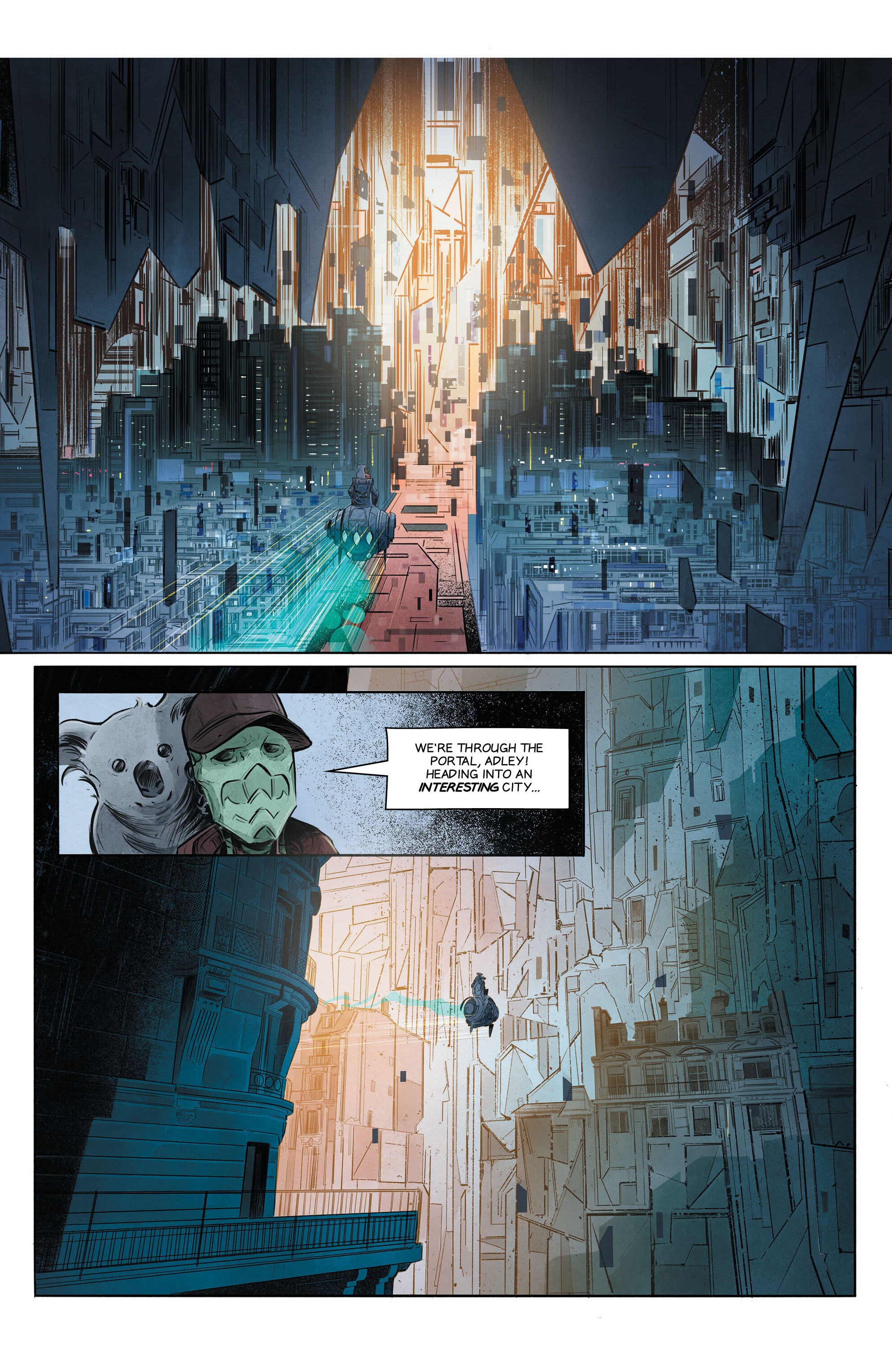 Read online Hexagon Bridge comic -  Issue #4 - 13