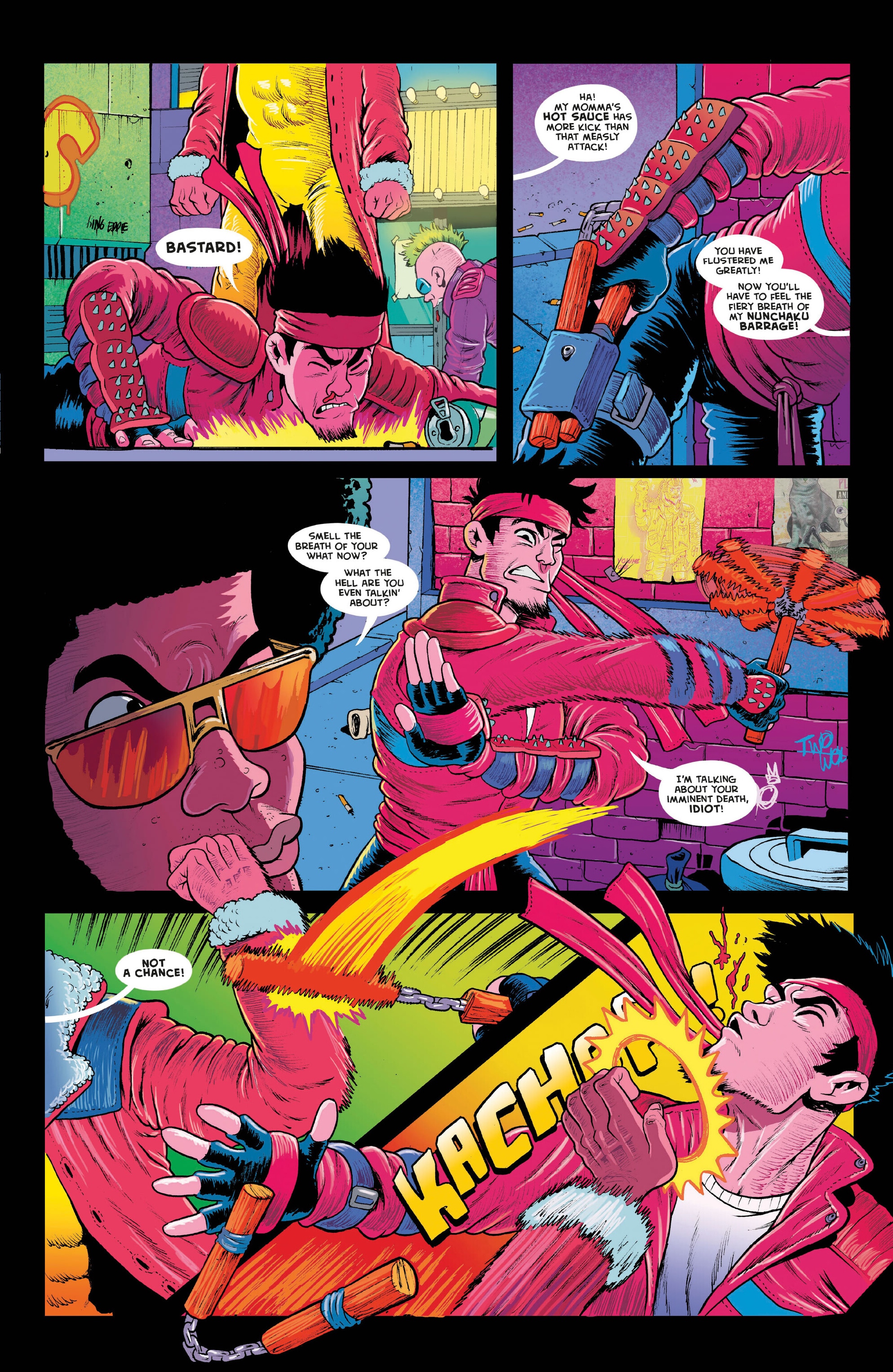 Read online Blood Force Trauma comic -  Issue # TPB - 37