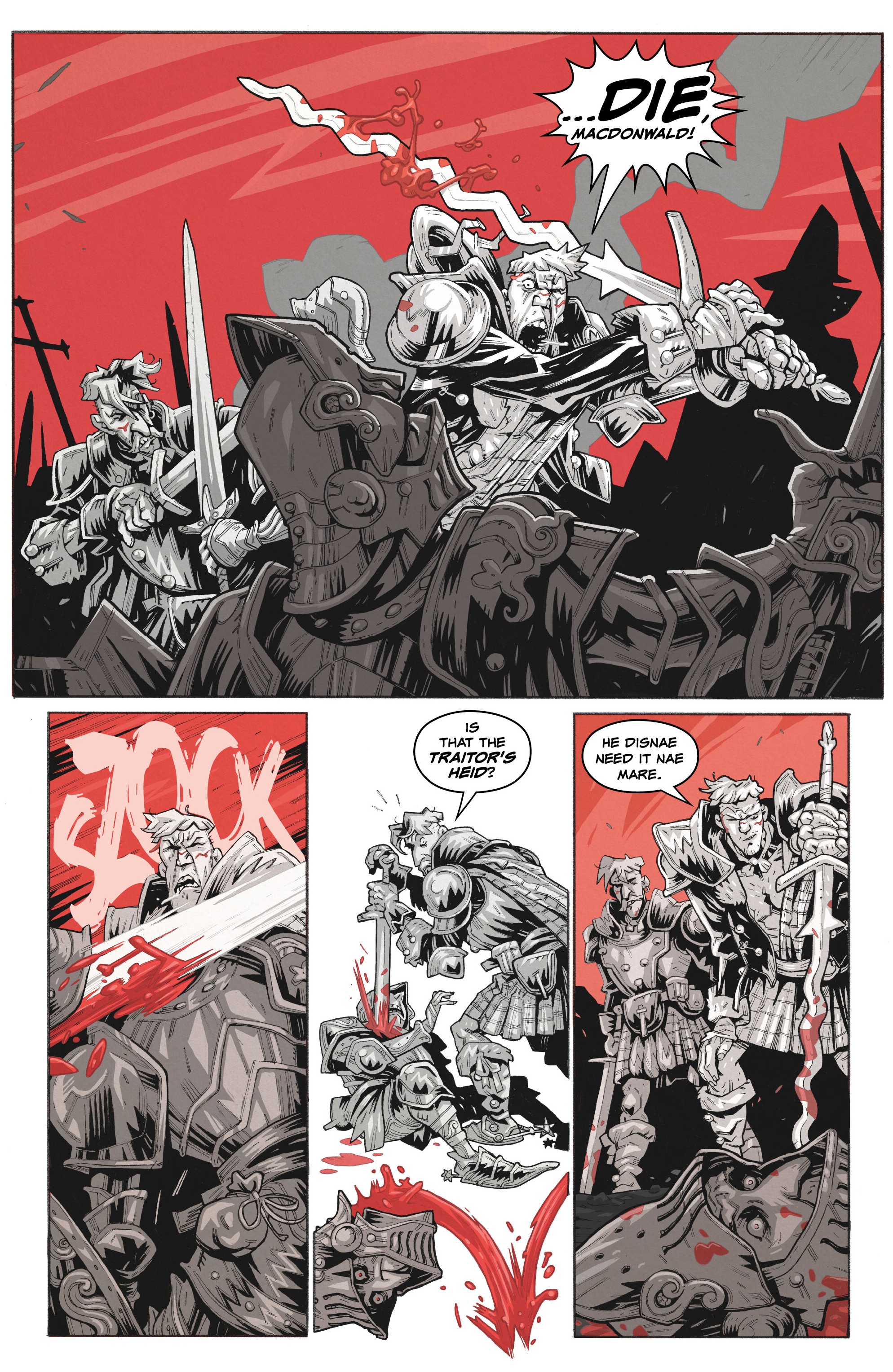 Read online Macbeth: A Tale of Horror comic -  Issue # TPB - 16