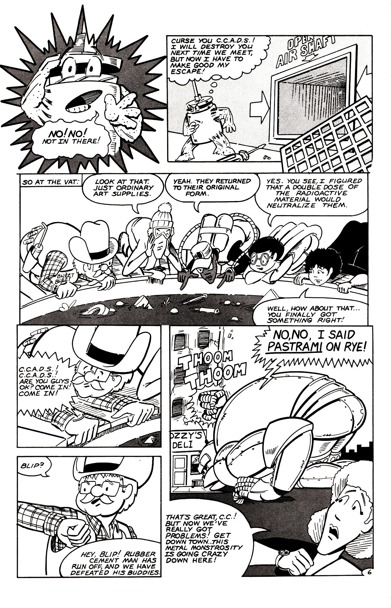 Read online Blip and the C.C.A.D.S. comic -  Issue #2 - 9