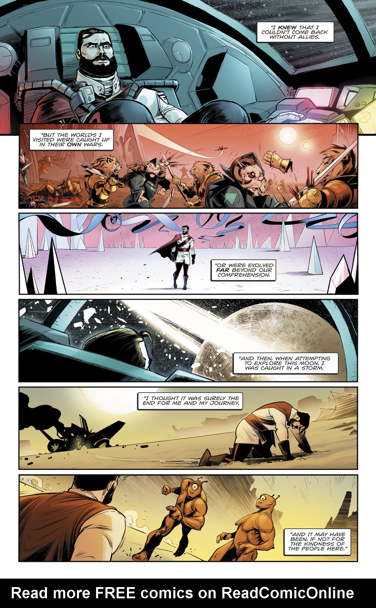 Read online Frank Frazetta's Dawn Attack comic -  Issue #3 - 7