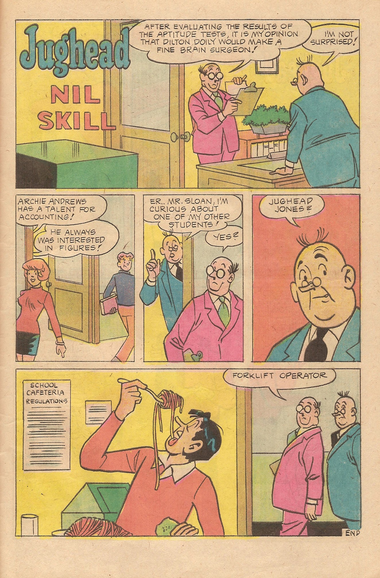Read online Jughead's Jokes comic -  Issue #42 - 29