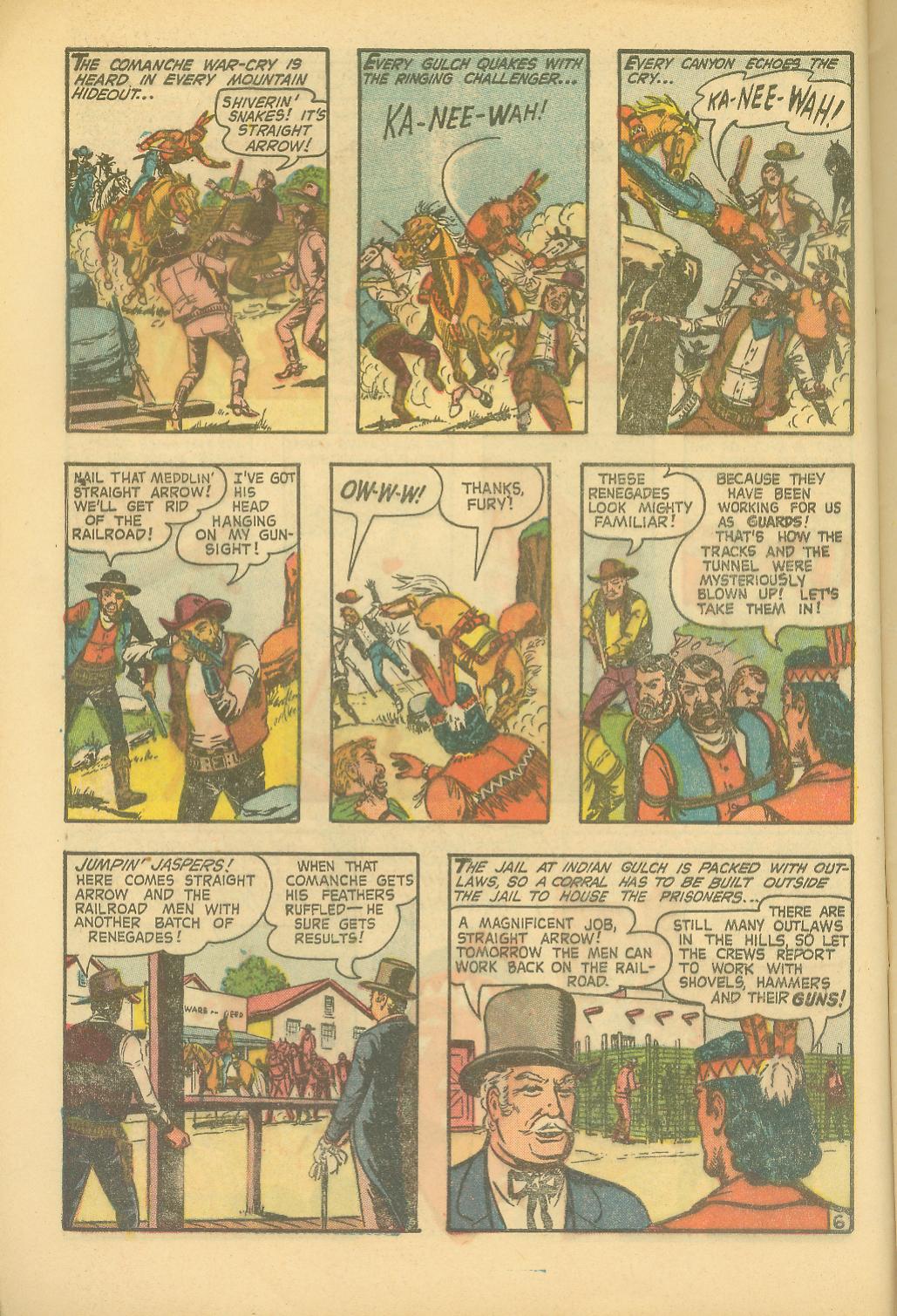 Read online Straight Arrow comic -  Issue #42 - 9