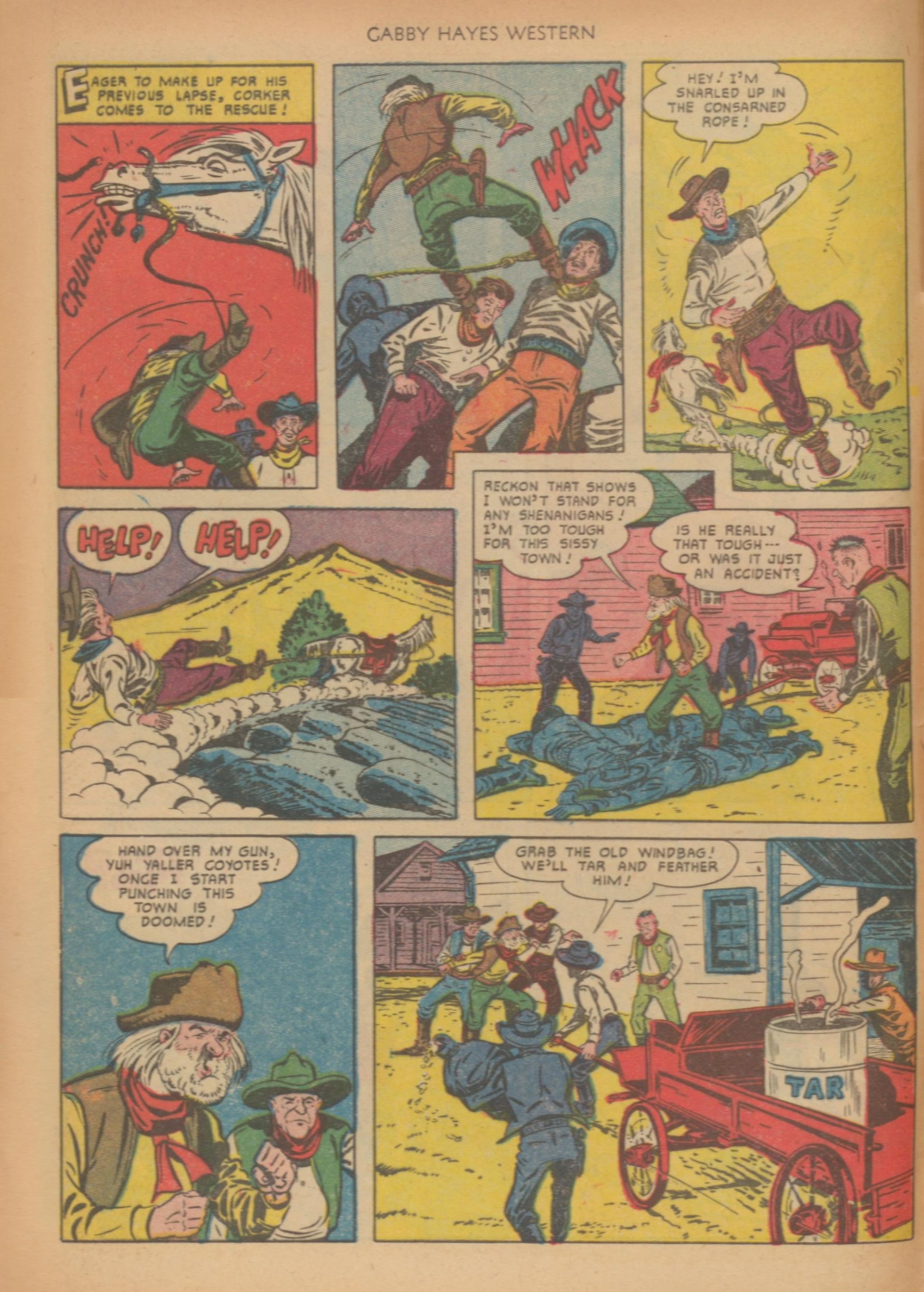 Read online Gabby Hayes Western comic -  Issue #29 - 8