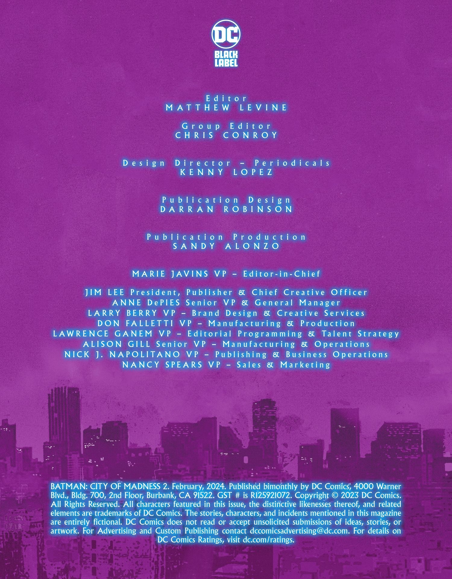 Read online Batman: City of Madness comic -  Issue #2 - 44