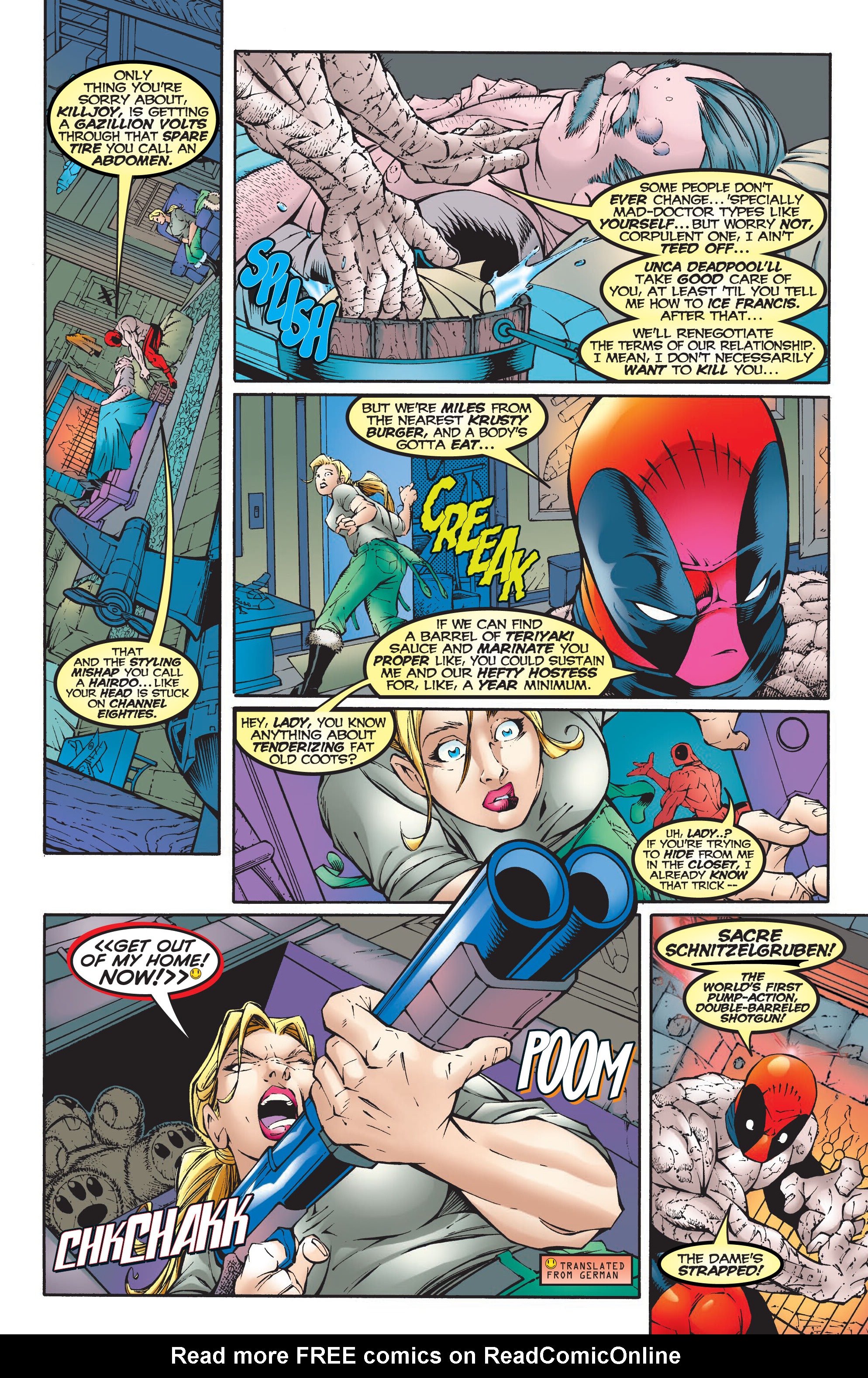 Read online Deadpool Epic Collection comic -  Issue # Drowning Man (Part 4) - 12