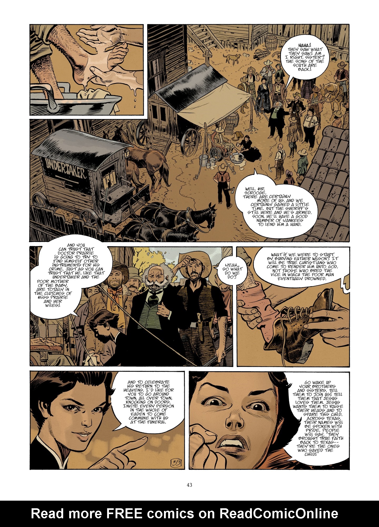 Read online Undertaker (2015) comic -  Issue #7 - 42
