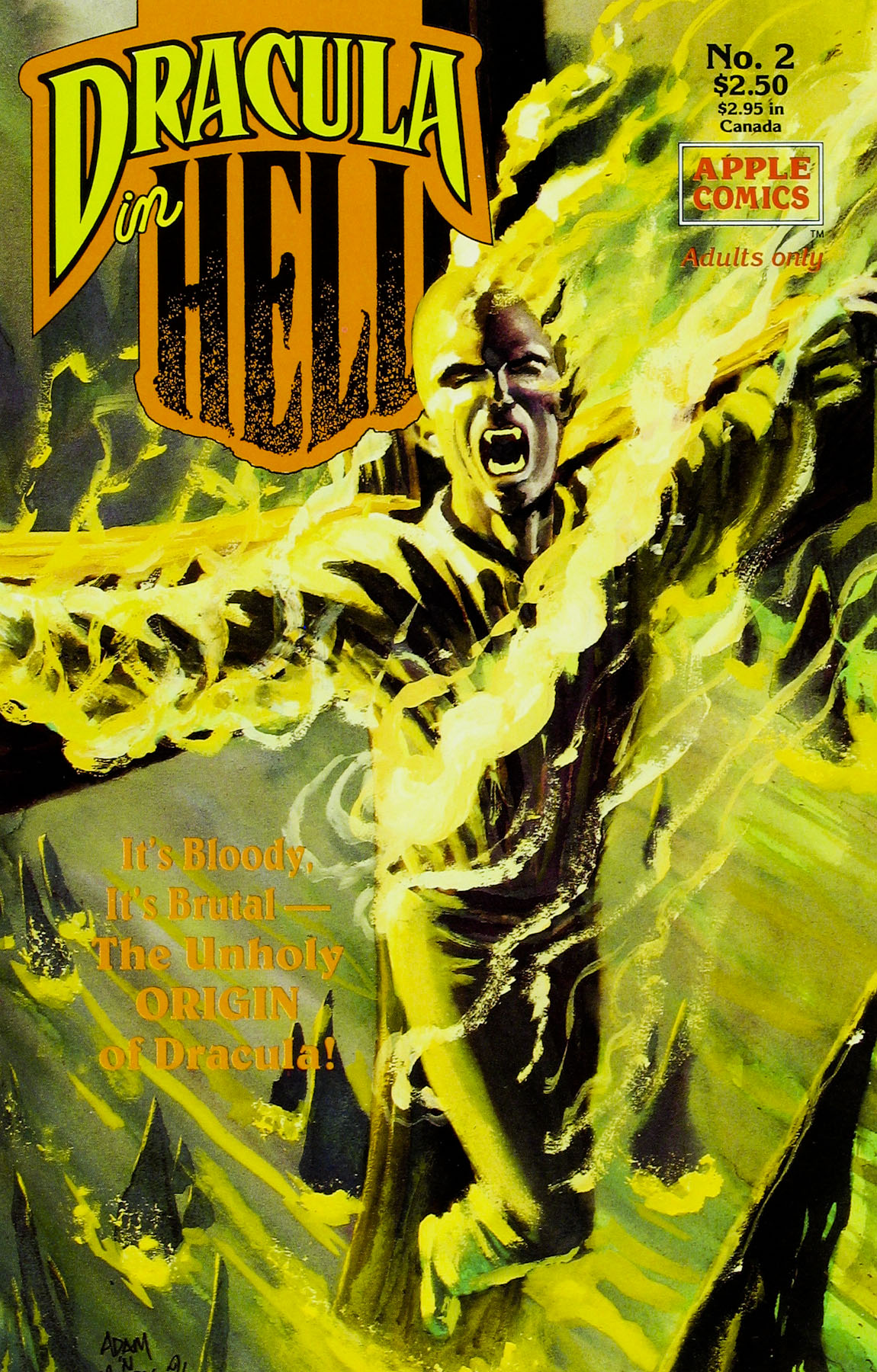 Read online Dracula in Hell comic -  Issue #2 - 1