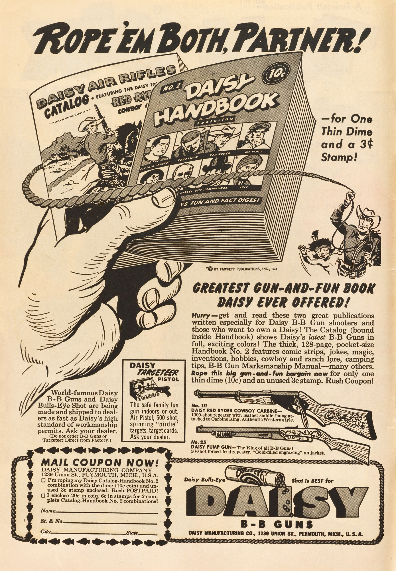 Read online Tom Mix Western (1948) comic -  Issue #15 - 2