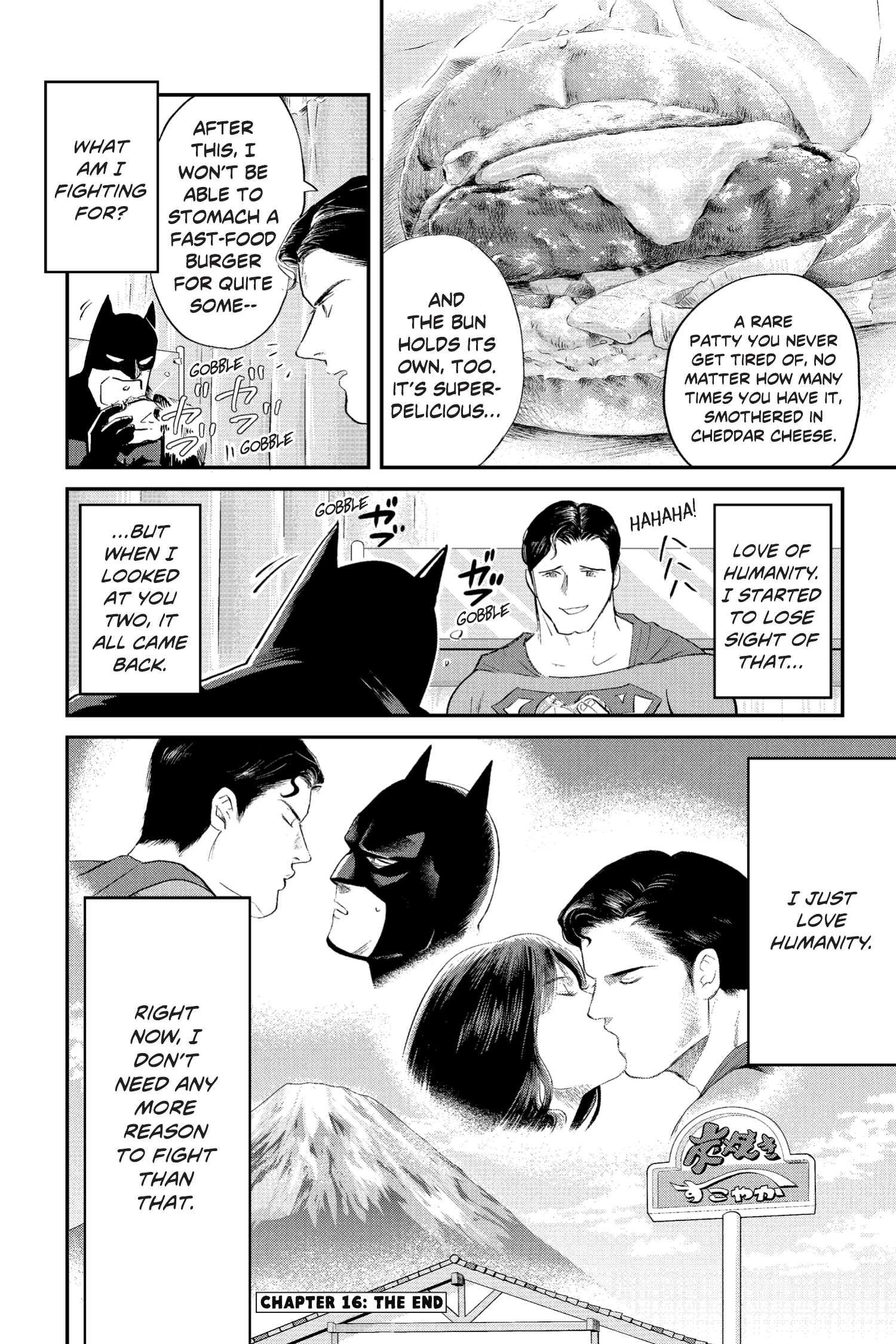 Read online Superman vs. Meshi comic -  Issue #16 - 20