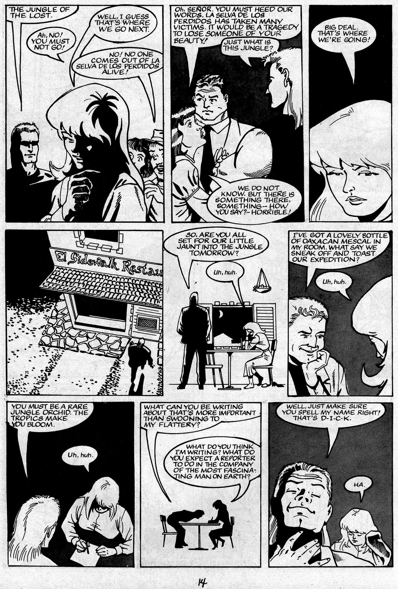 Read online The Trouble With Girls (1989) comic -  Issue #13 - 16