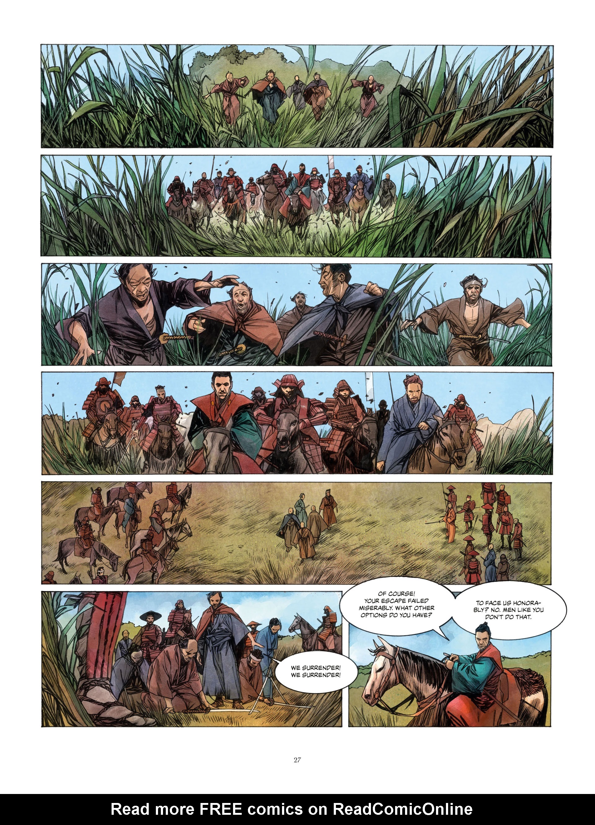 Read online William Adams, Samuraj comic -  Issue #2 - 27