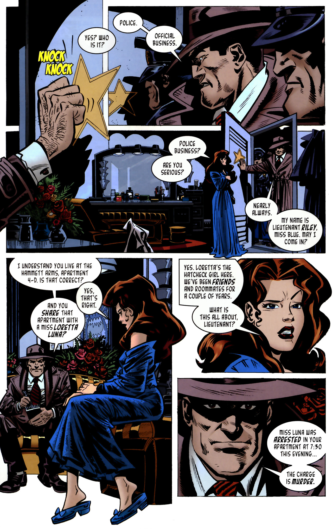 Read online Femme Noir: The Dark City Diaries comic -  Issue #1 - 17