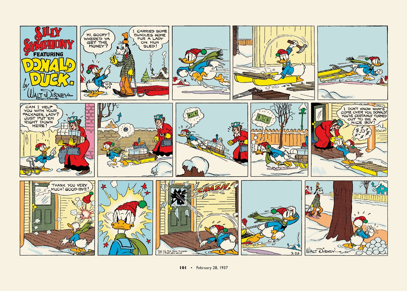 Walt Disney's Silly Symphonies 1935-1939: Starring Donald Duck and the Big Bad Wolf issue TPB (Part 2) - Page 1