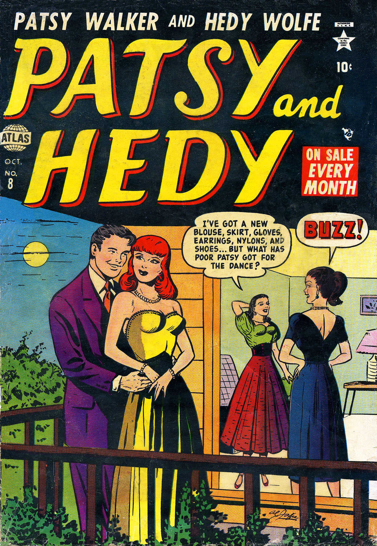 Read online Patsy and Hedy comic -  Issue #8 - 1
