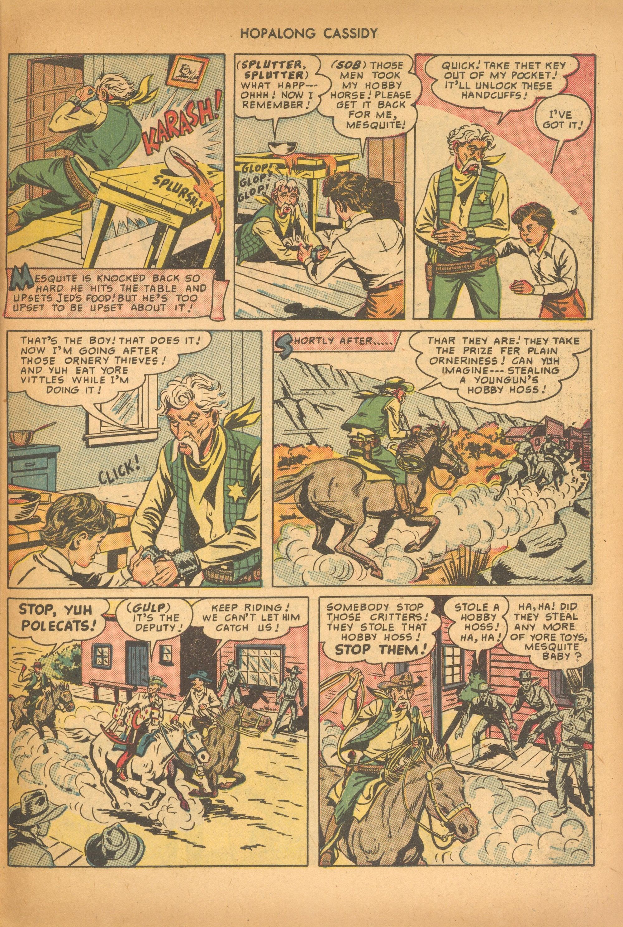 Read online Hopalong Cassidy comic -  Issue #43 - 31
