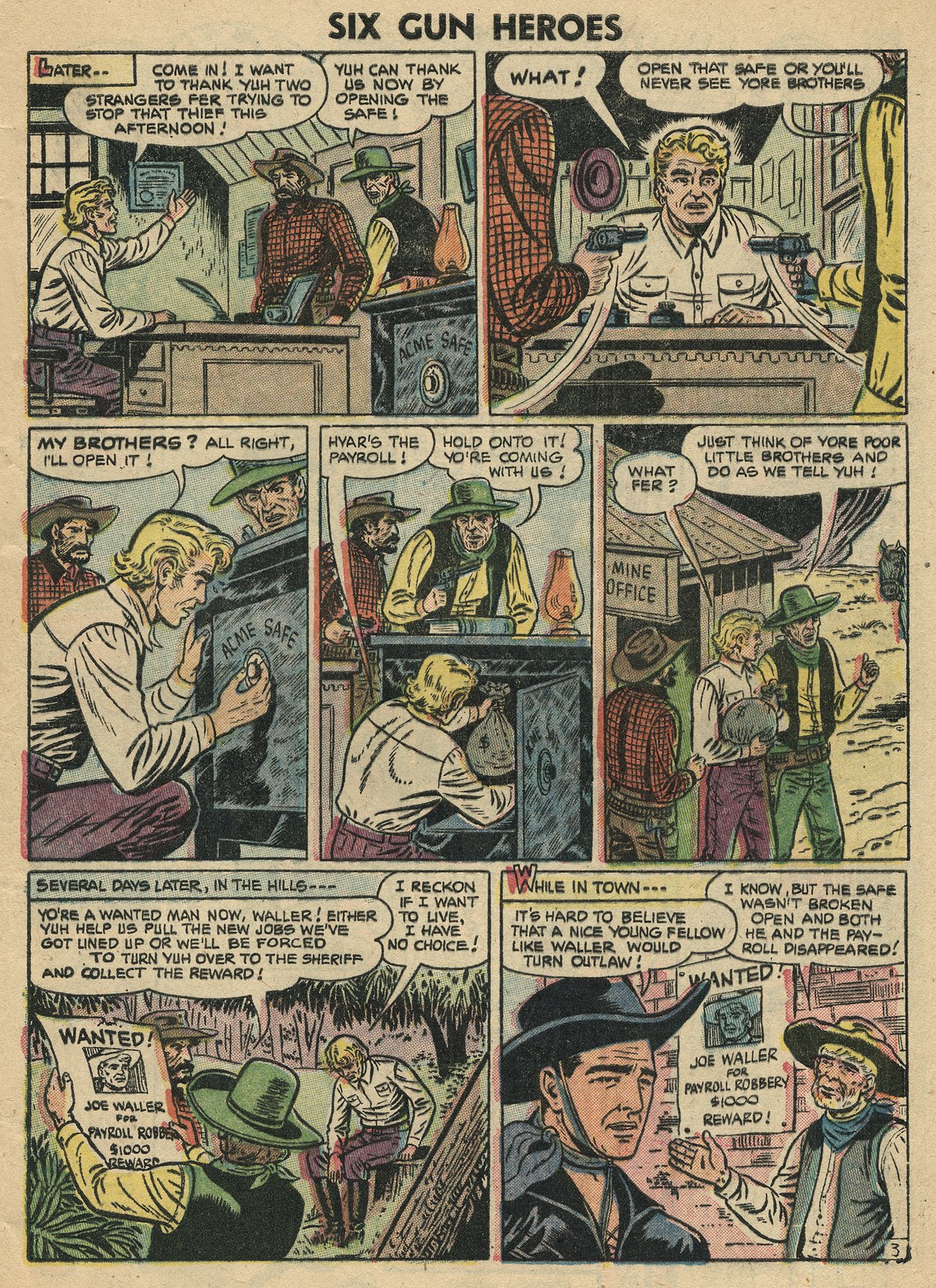 Read online Six-Gun Heroes comic -  Issue #37 - 5