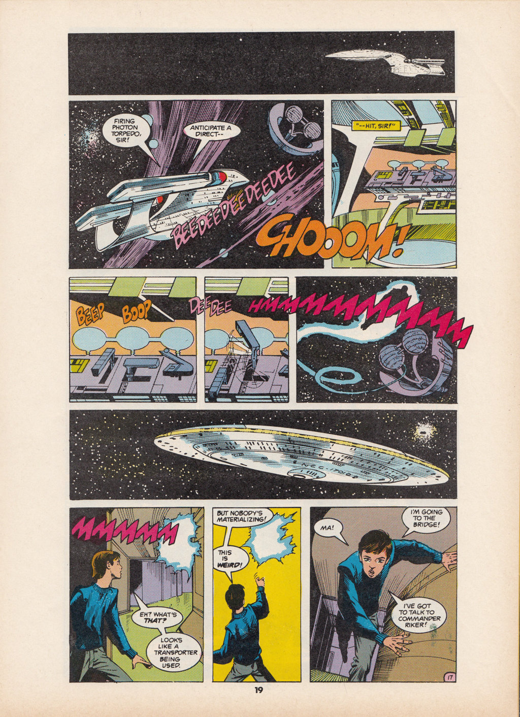 Read online Star Trek The Next Generation (1990) comic -  Issue #4 - 19