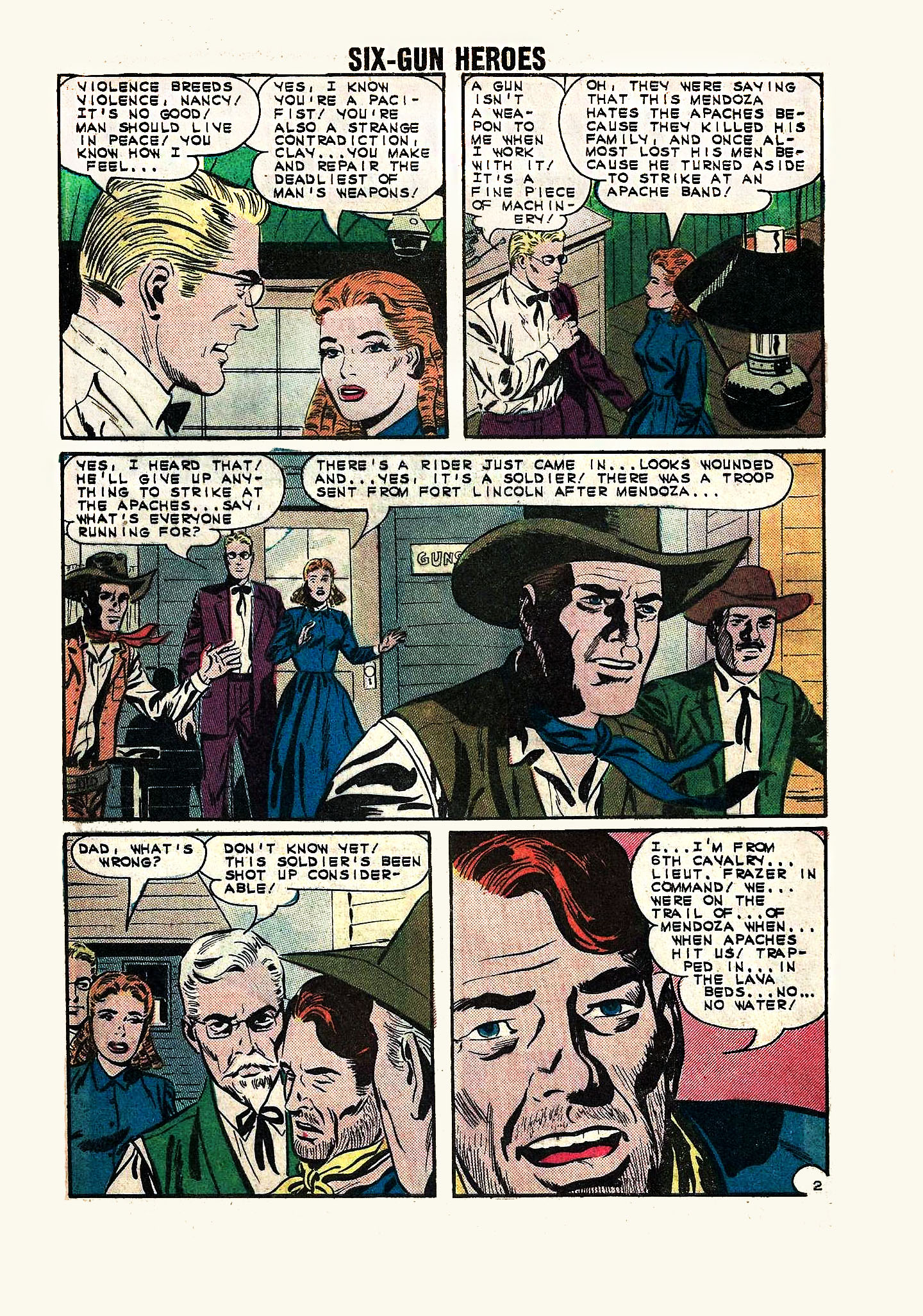 Read online Six-Gun Heroes comic -  Issue #77 - 4