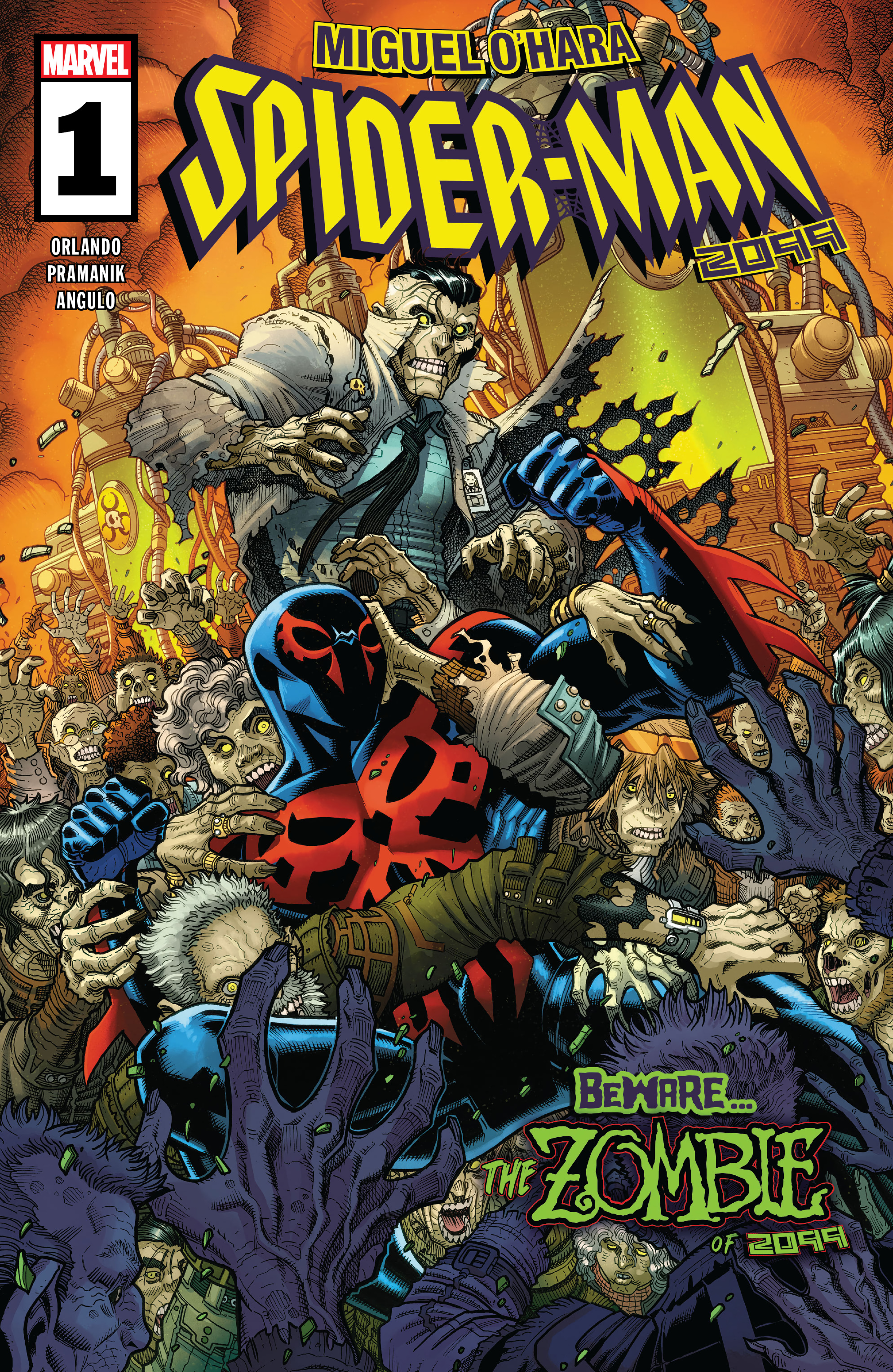 Read online Miguel O’Hara – Spider-Man 2099 comic -  Issue #1 - 1
