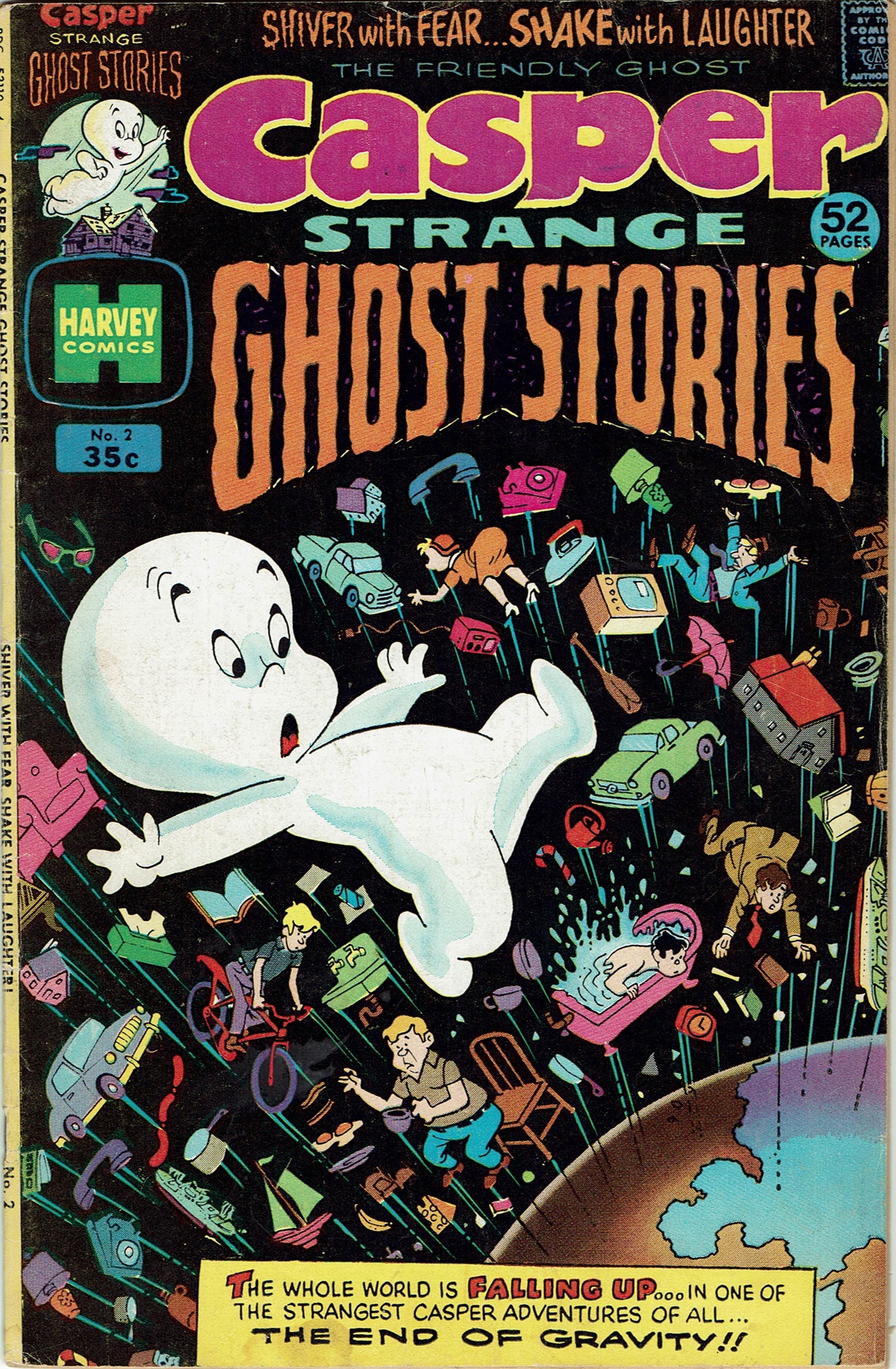 Read online Casper Strange Ghost Stories comic -  Issue #2 - 1