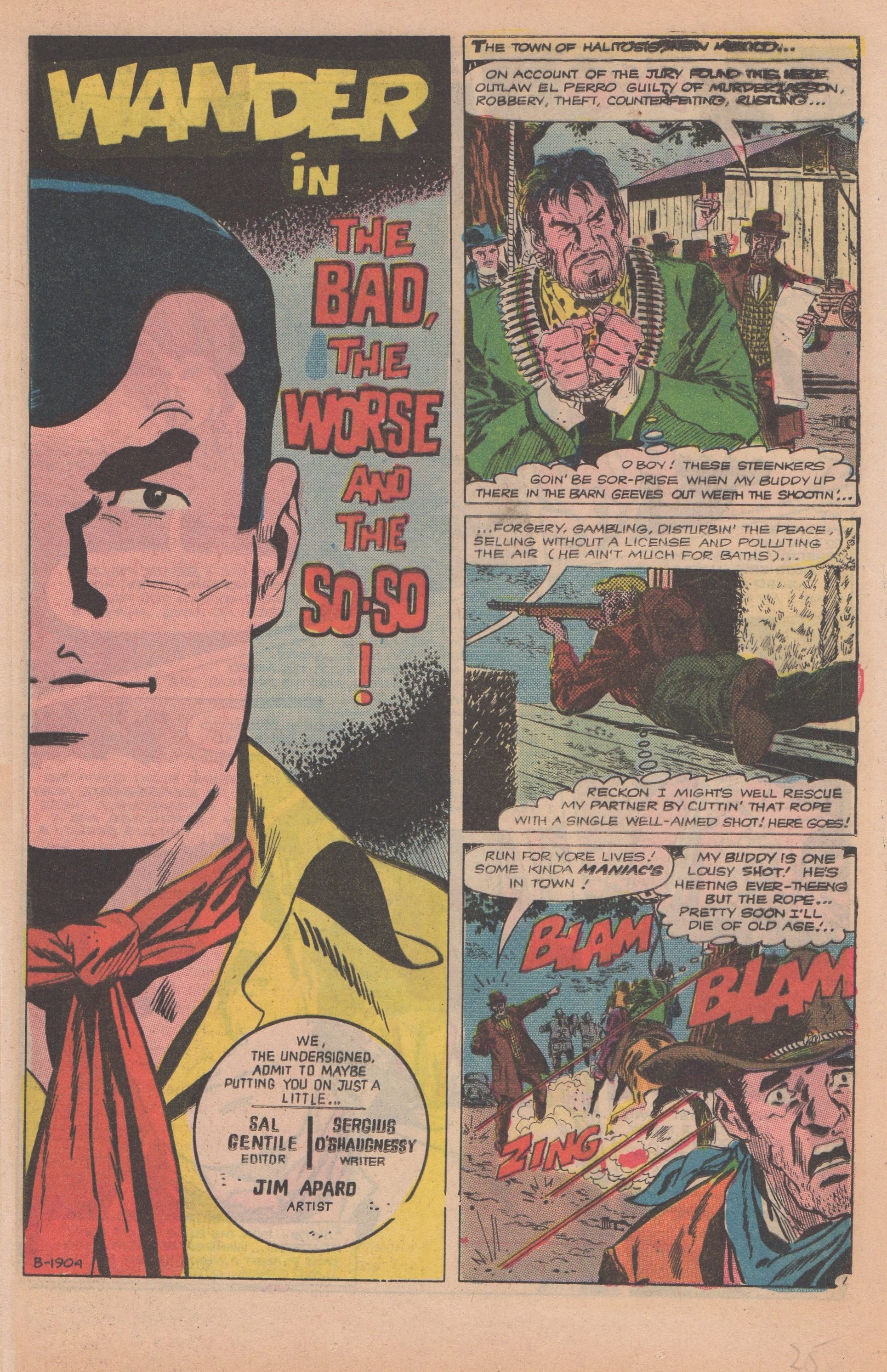 Read online Cheyenne Kid comic -  Issue #71 - 25