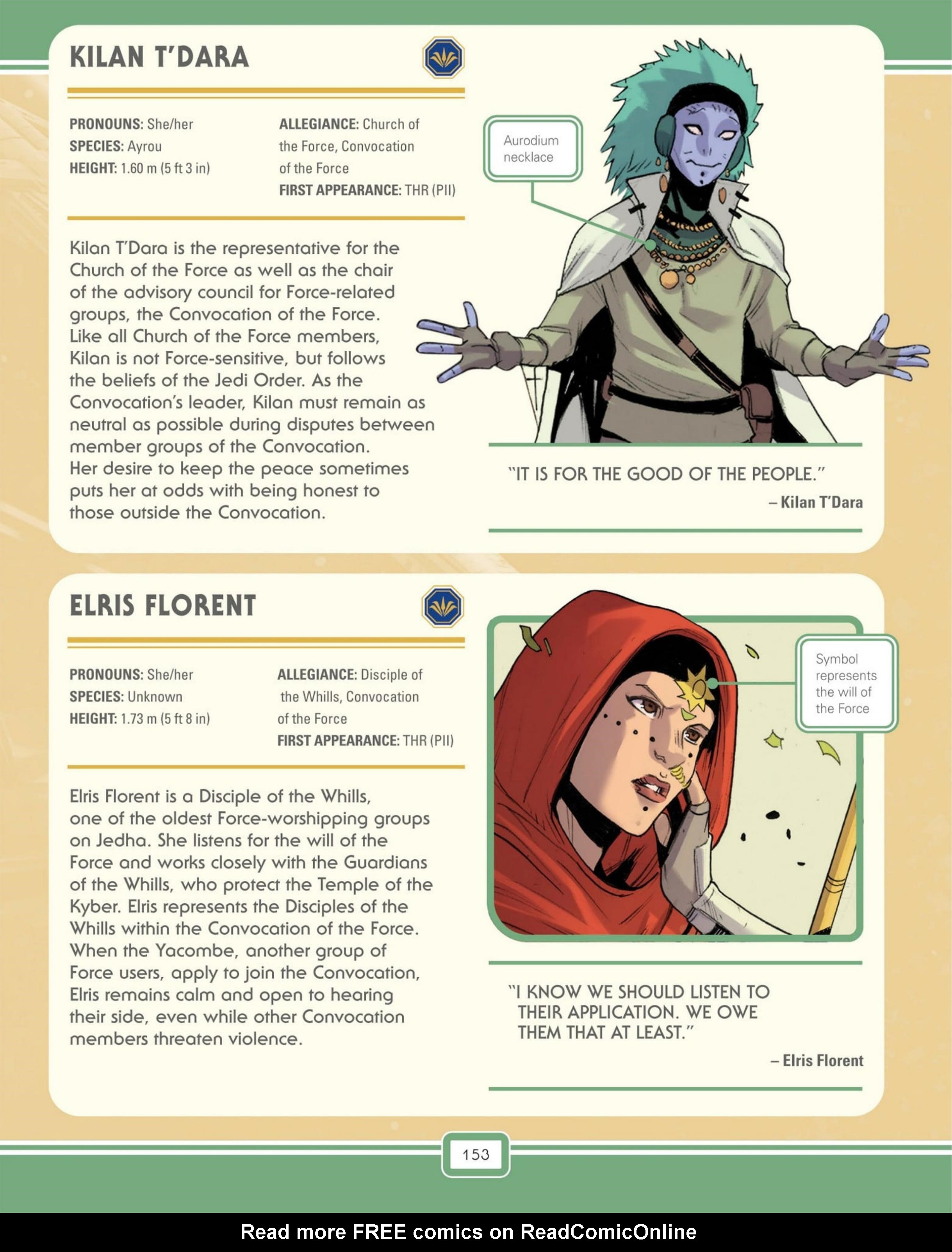 Read online Star Wars: The High Republic Character Encyclopedia comic -  Issue # TPB (Part 2) - 56