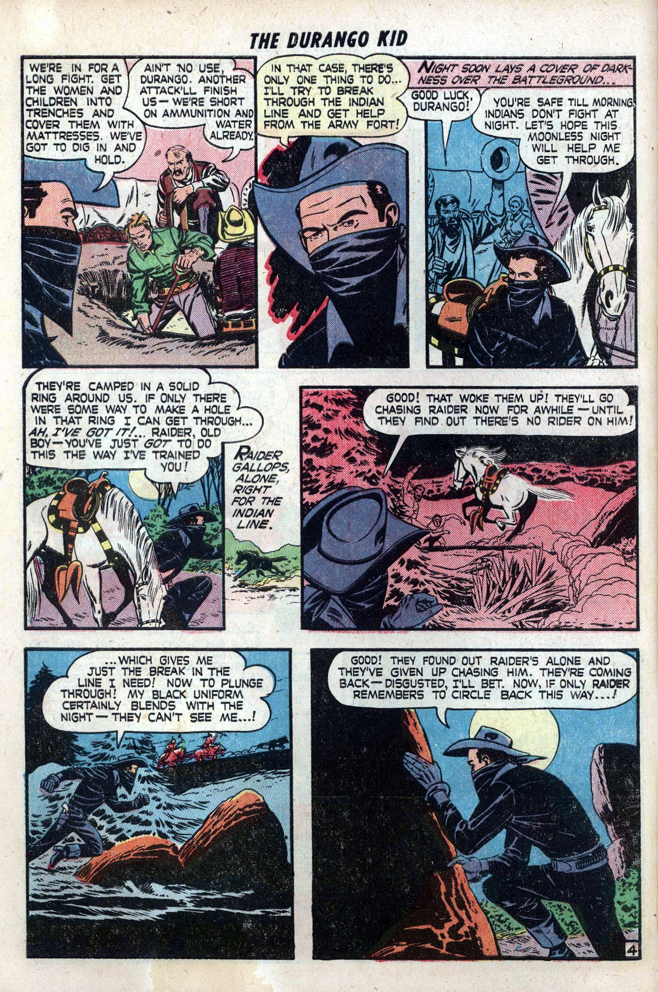 Read online Charles Starrett as The Durango Kid comic -  Issue #9 - 6