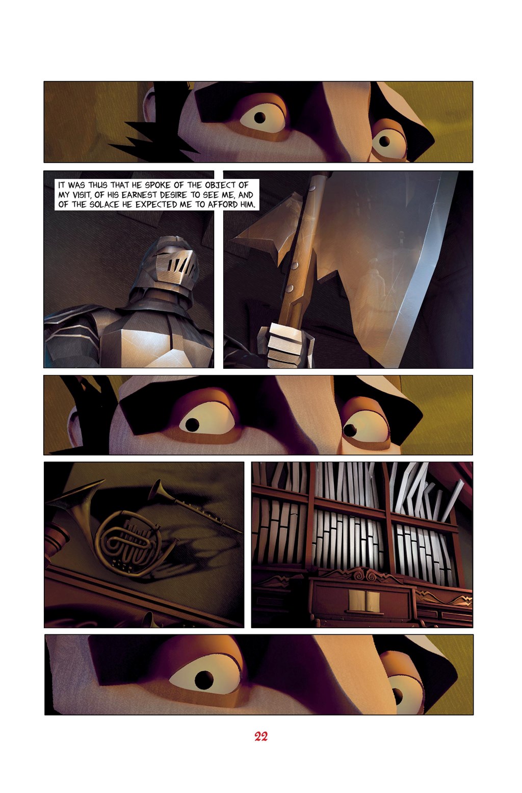 Read online The Fall of the House of Usher: A Graphic Novel comic -  Issue # TPB - 18
